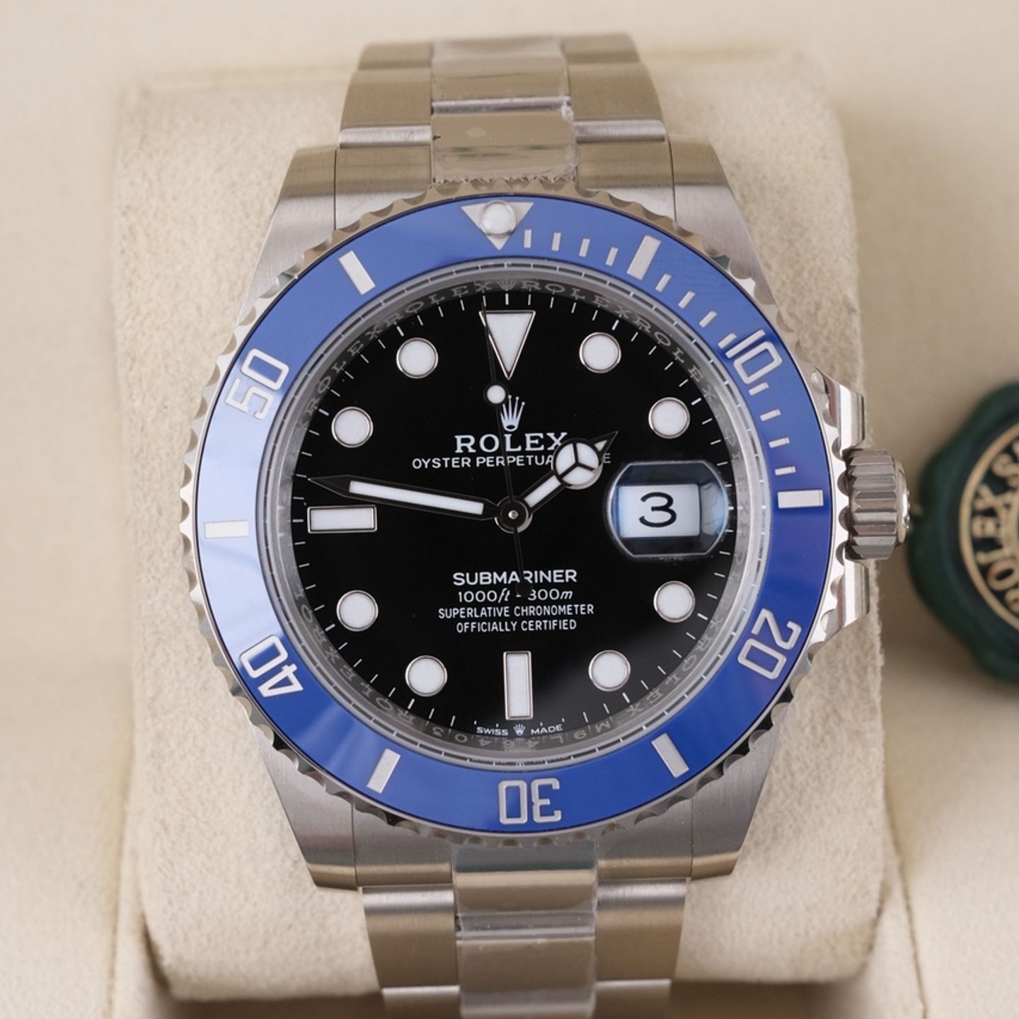 Rolex Submariner Date 126619LB (2025) - Zwart wijzerplaat 41mm Witgoud (3/8)
