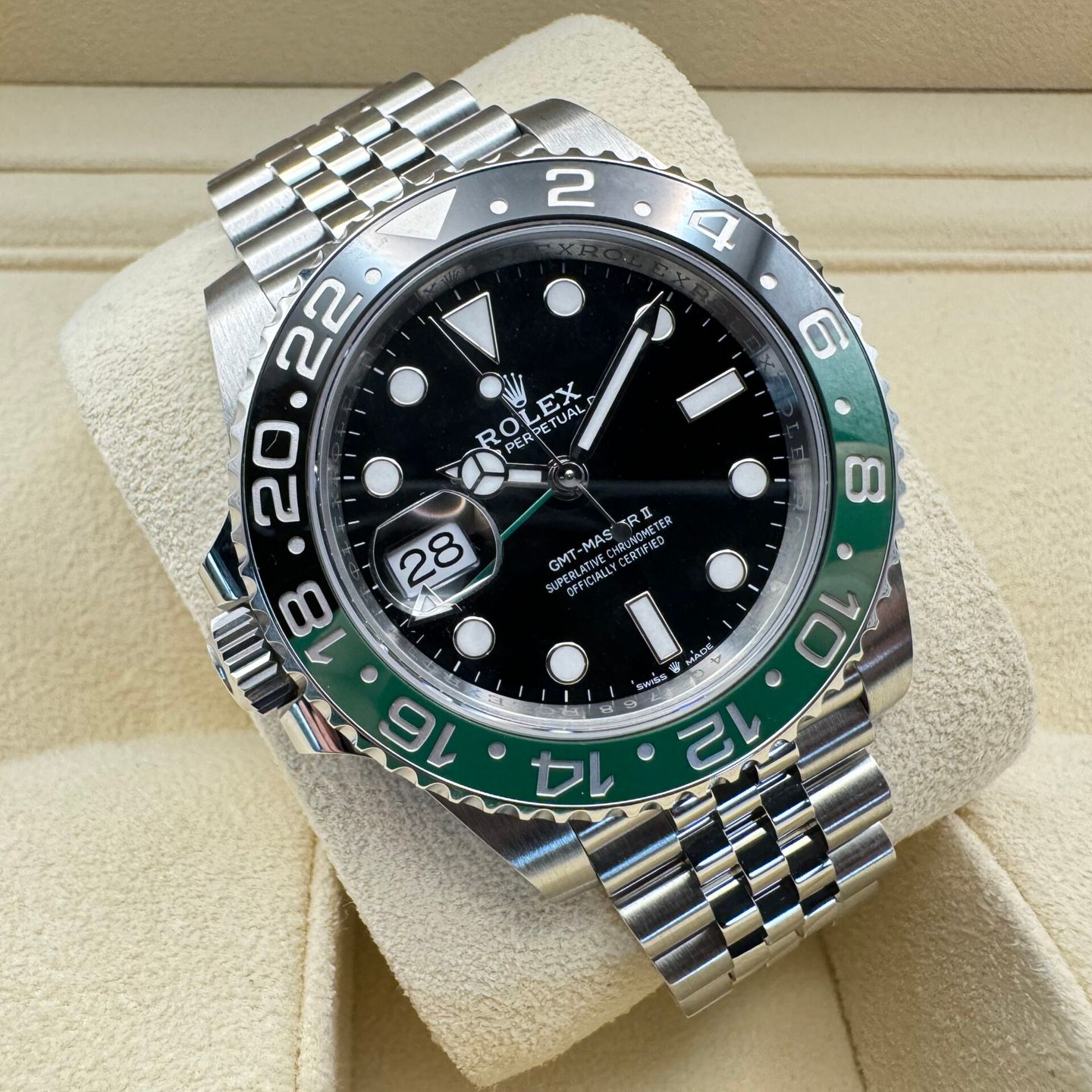 Rolex GMT-Master II 126720VTNR (2022) - Zwart wijzerplaat 40mm Staal (1/8)