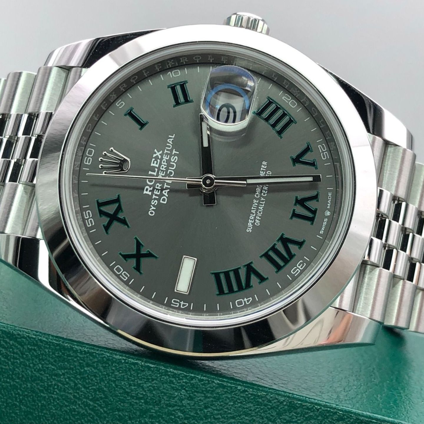 Rolex Datejust 41 126300 (2024) - Grijs wijzerplaat 41mm Staal (7/8)