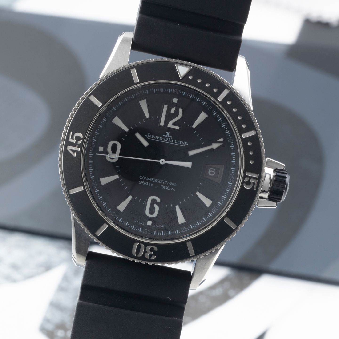 Jaeger-LeCoultre Master Compressor Diving Automatic Navy SEALs Q2018470 (2011) - Black dial 42 mm Steel case (3/8)