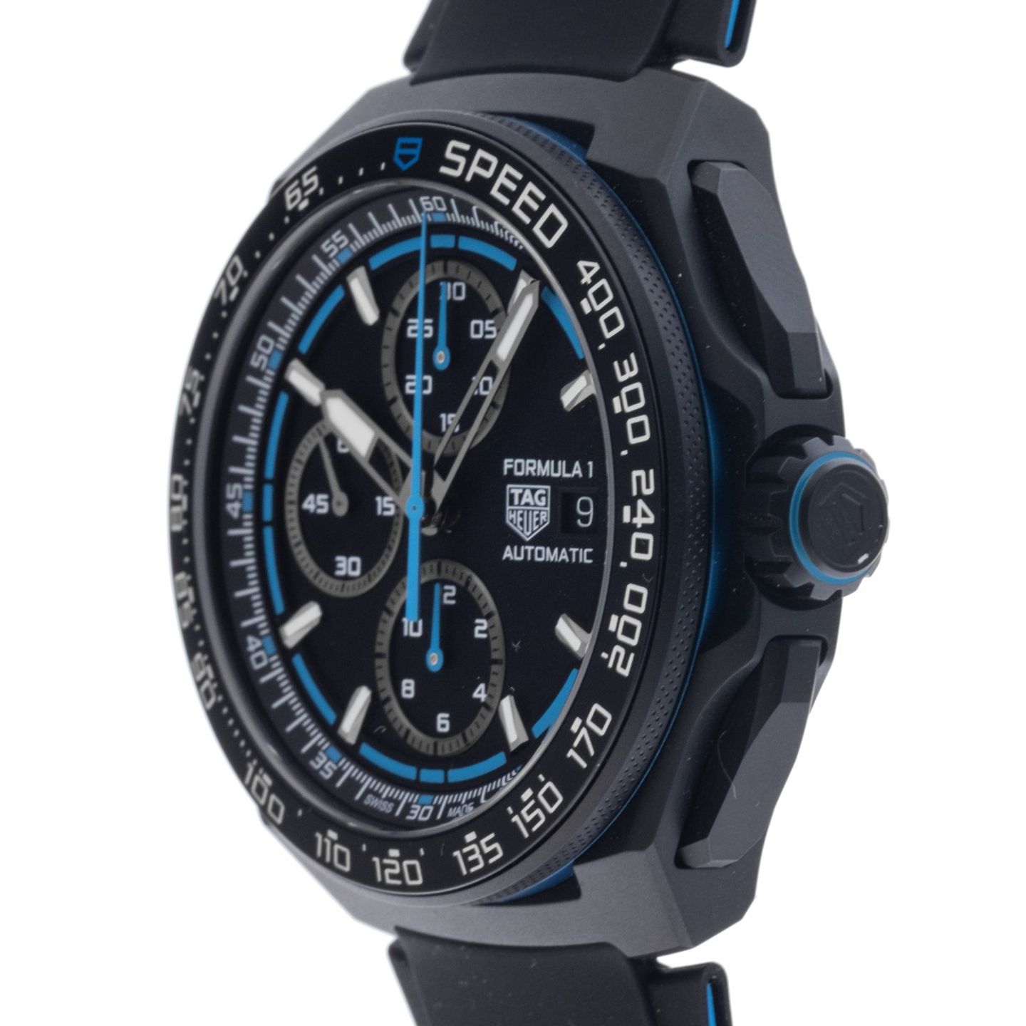 TAG Heuer Formula 1 CBZ2084.FT8097 (2025) - Black dial 44 mm Titanium case (4/7)