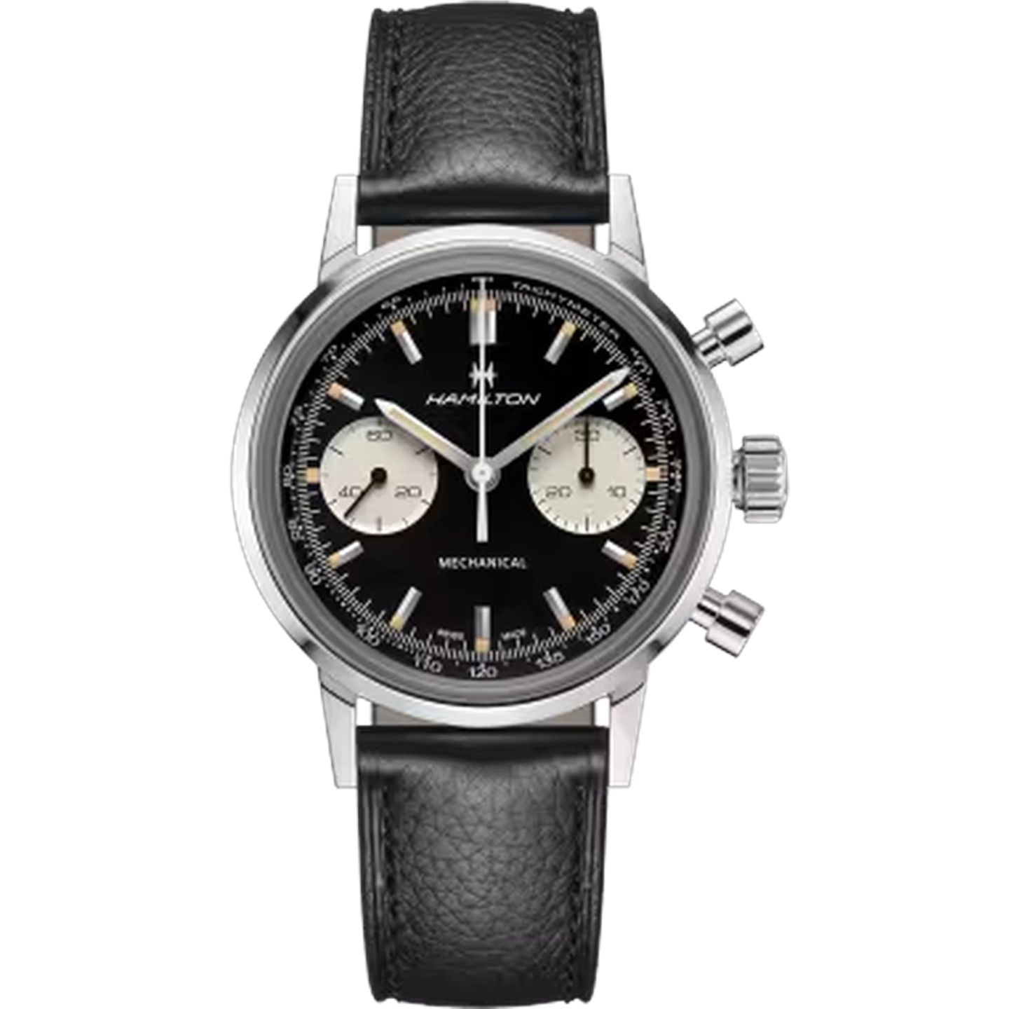 Hamilton Intra-Matic H38429730 (2026) - Zwart wijzerplaat 40mm Staal (1/1)