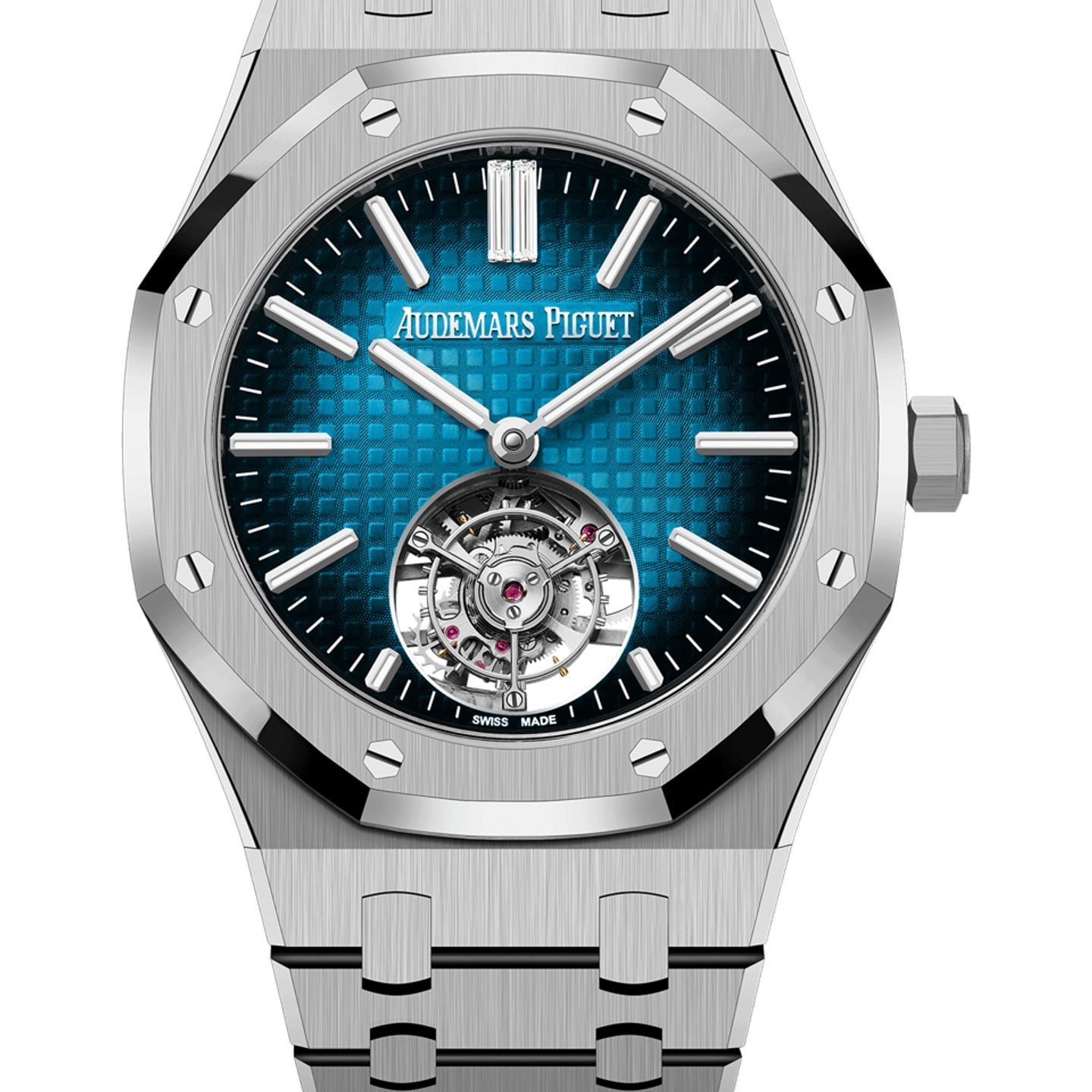 Audemars Piguet Royal Oak Tourbillon 26730TI.OO.1320TI.04 (2025) - Blue dial 41 mm Titanium case (1/1)