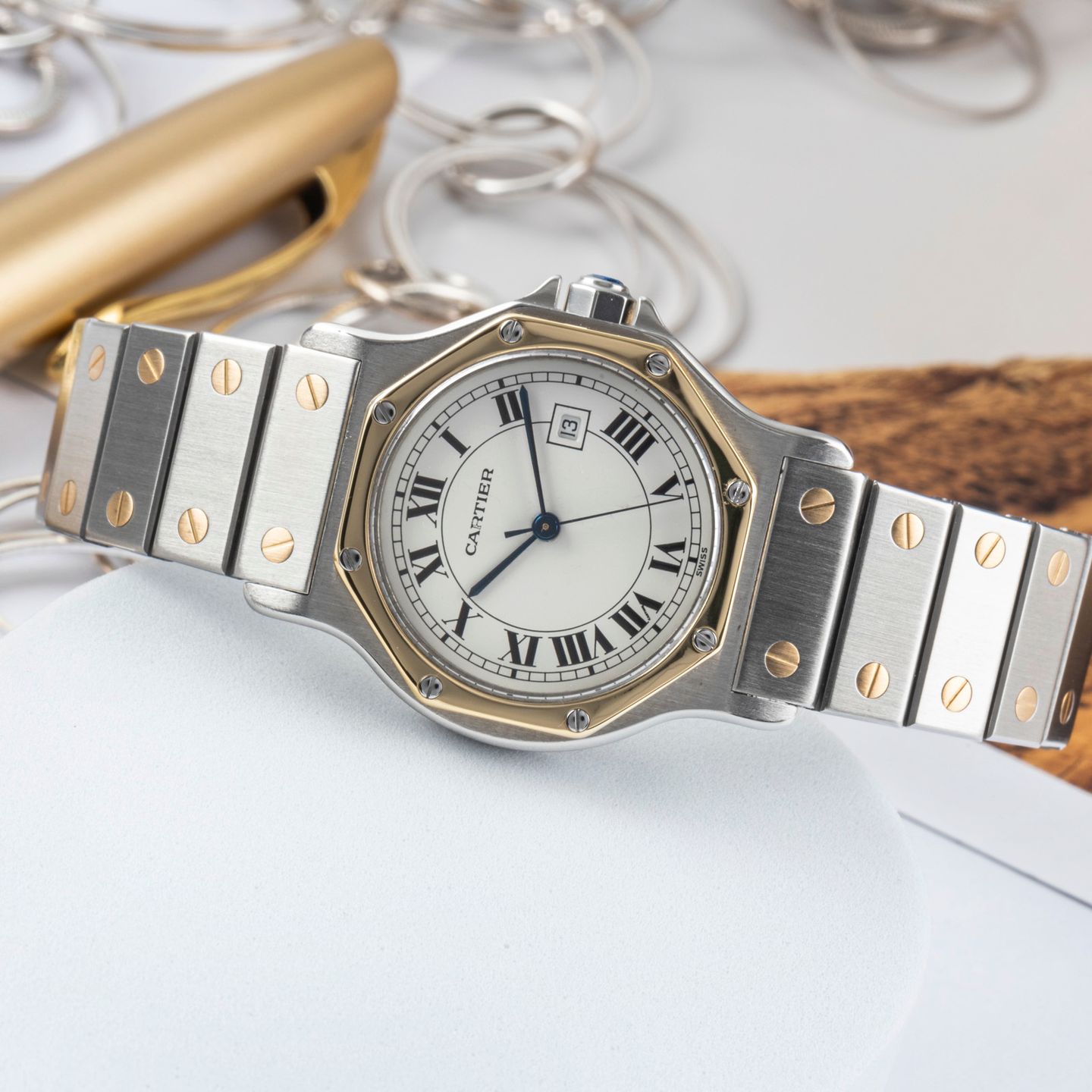 Cartier Santos 2966 (1990) - 30 mm (2/8)