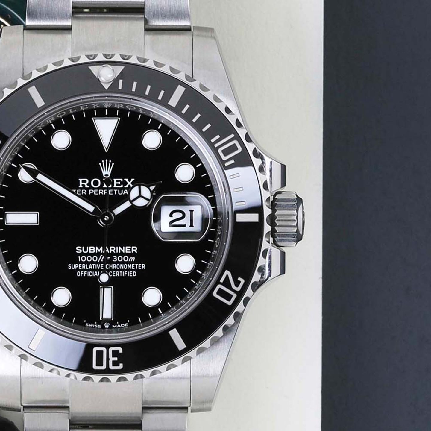 Rolex Submariner Date 126610LN (2025) - Zwart wijzerplaat 41mm Staal (5/8)