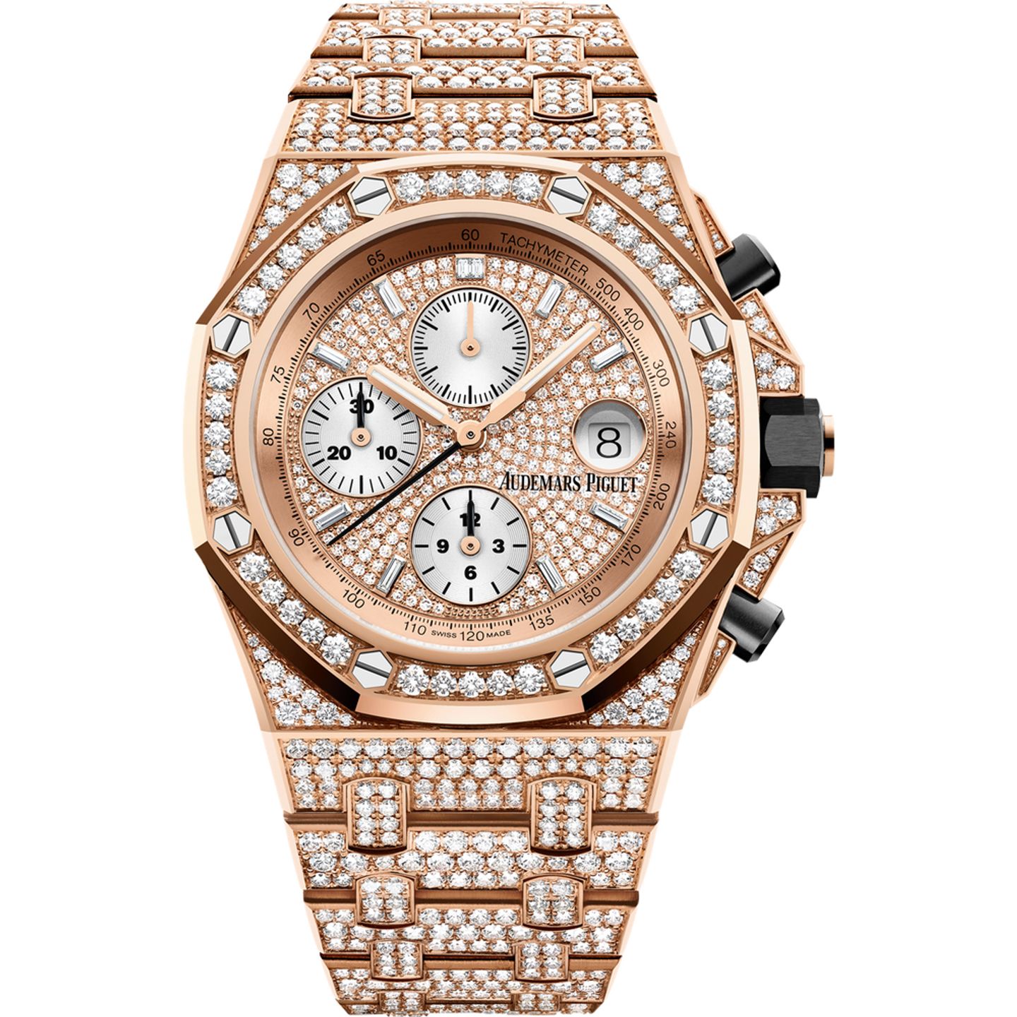 Audemars Piguet Royal Oak Offshore 26476OR.ZZ.1273OR.01.A (2025) - Diamond dial 42 mm Rose Gold case (1/1)