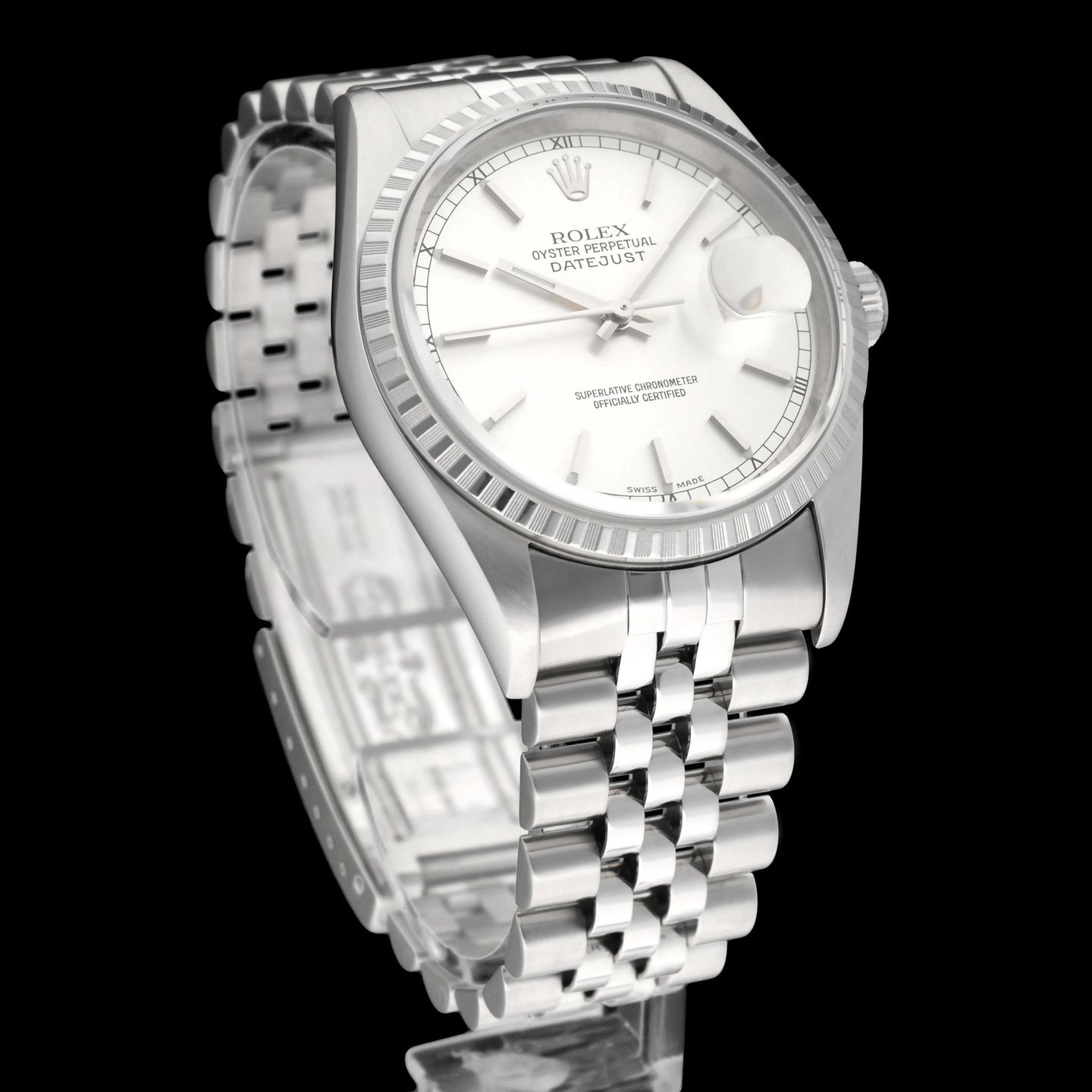 Rolex Datejust 36 16220 (2002) - 36mm Staal (4/8)