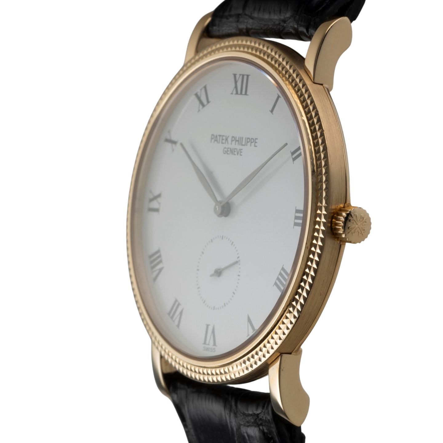 Patek Philippe Calatrava 3919 (Onbekend (willekeurig serienummer)) - Wit wijzerplaat 33mm (6/8)