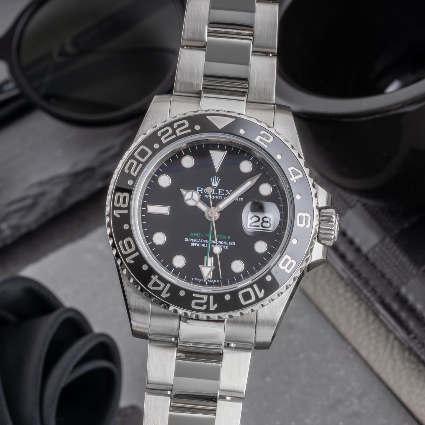 Rolex GMT-Master II 116710LN (Unknown (random serial)) - 40 mm Steel case (3/8)