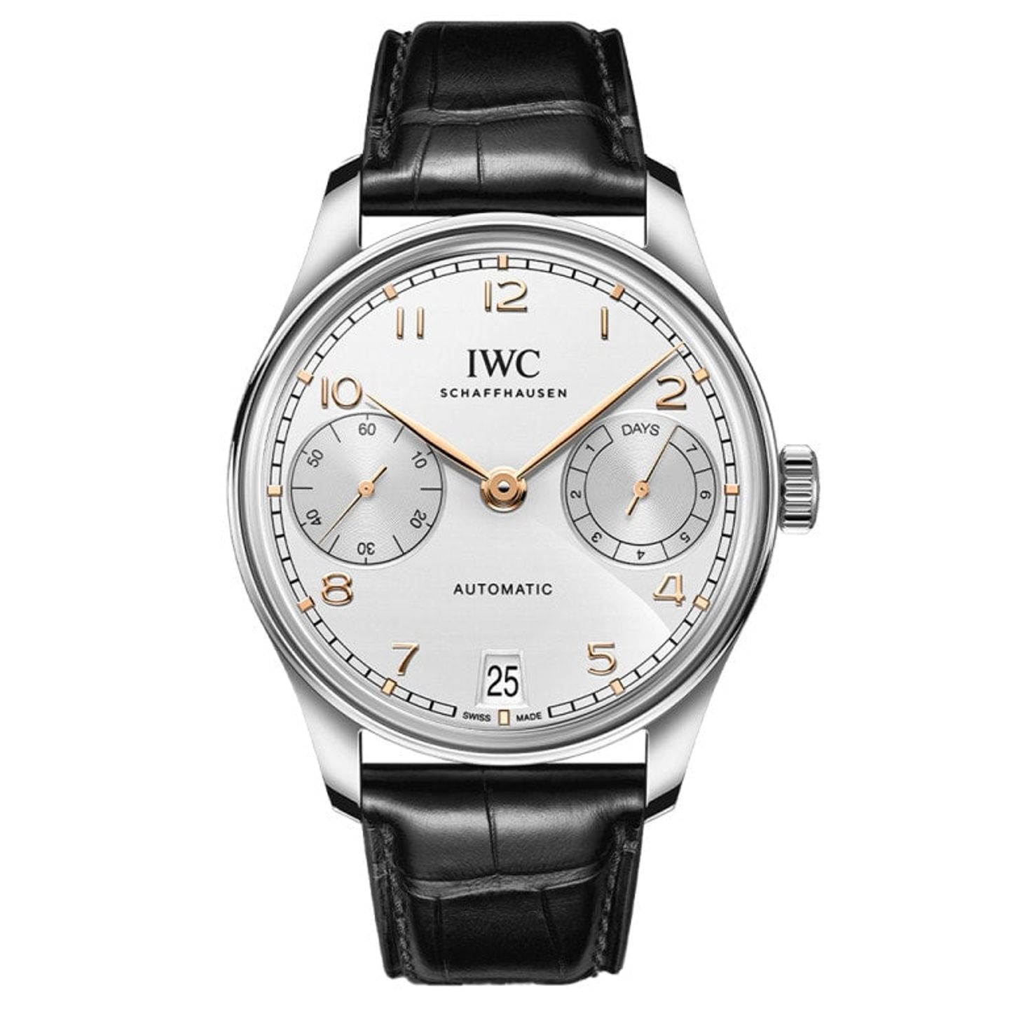 IWC Portuguese Automatic IW501701 (2025) - Zilver wijzerplaat 42mm Staal (1/1)