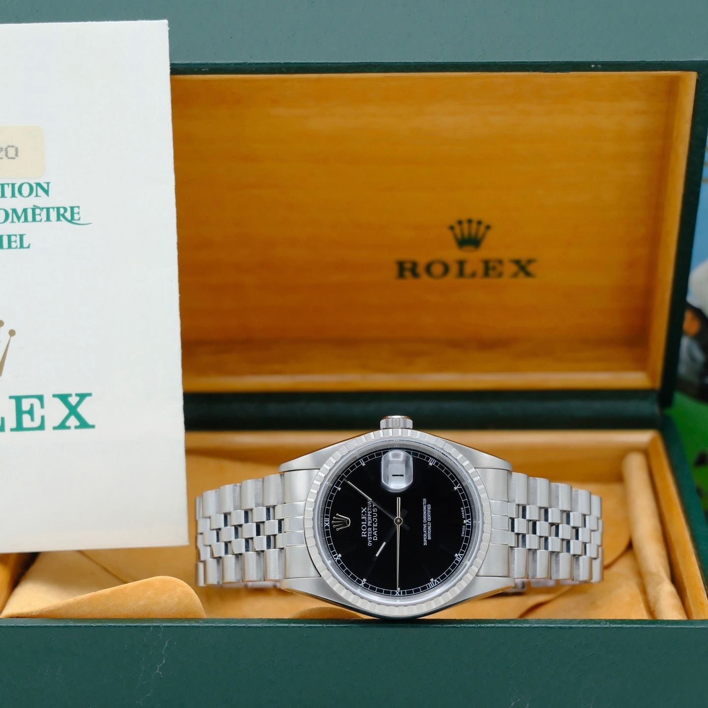 Rolex Datejust 36 16220 (1992) - 36 mm Steel case (3/7)