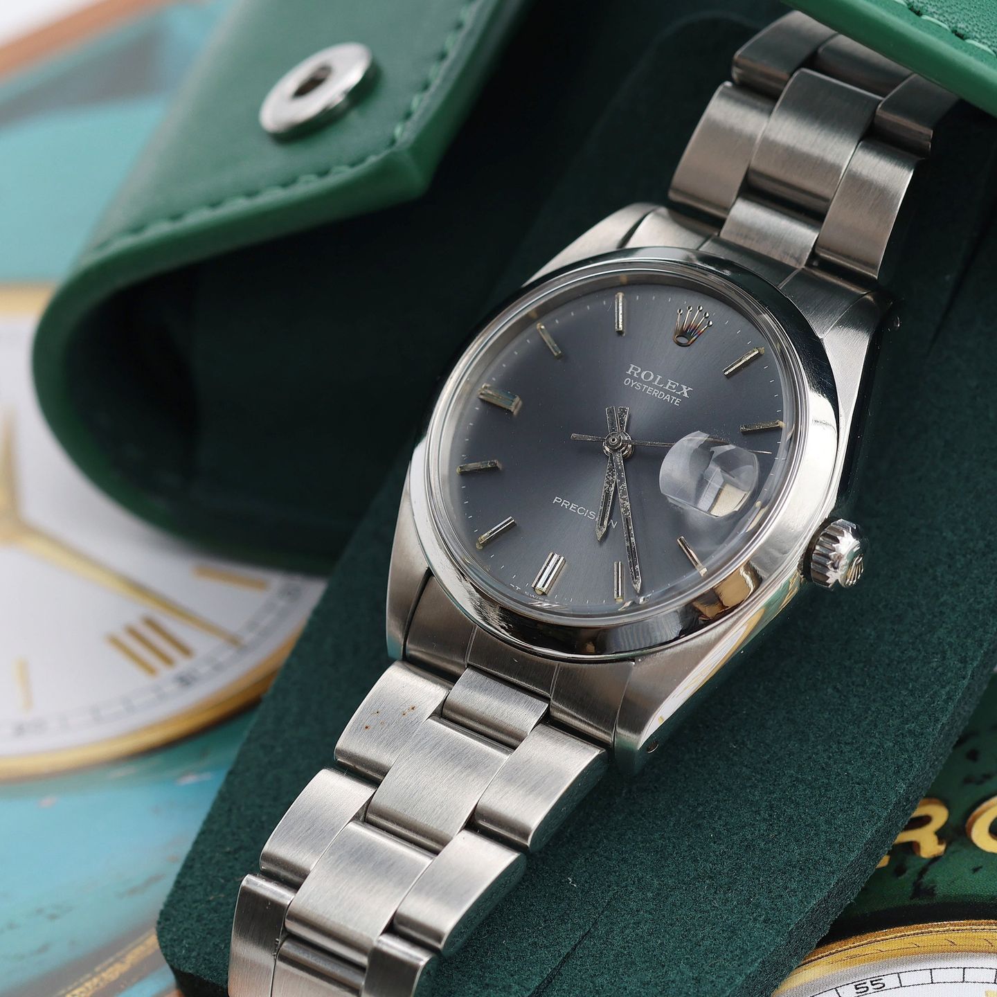 Rolex Oyster Precision 6694 (Unknown (random serial)) - 34 mm (3/8)