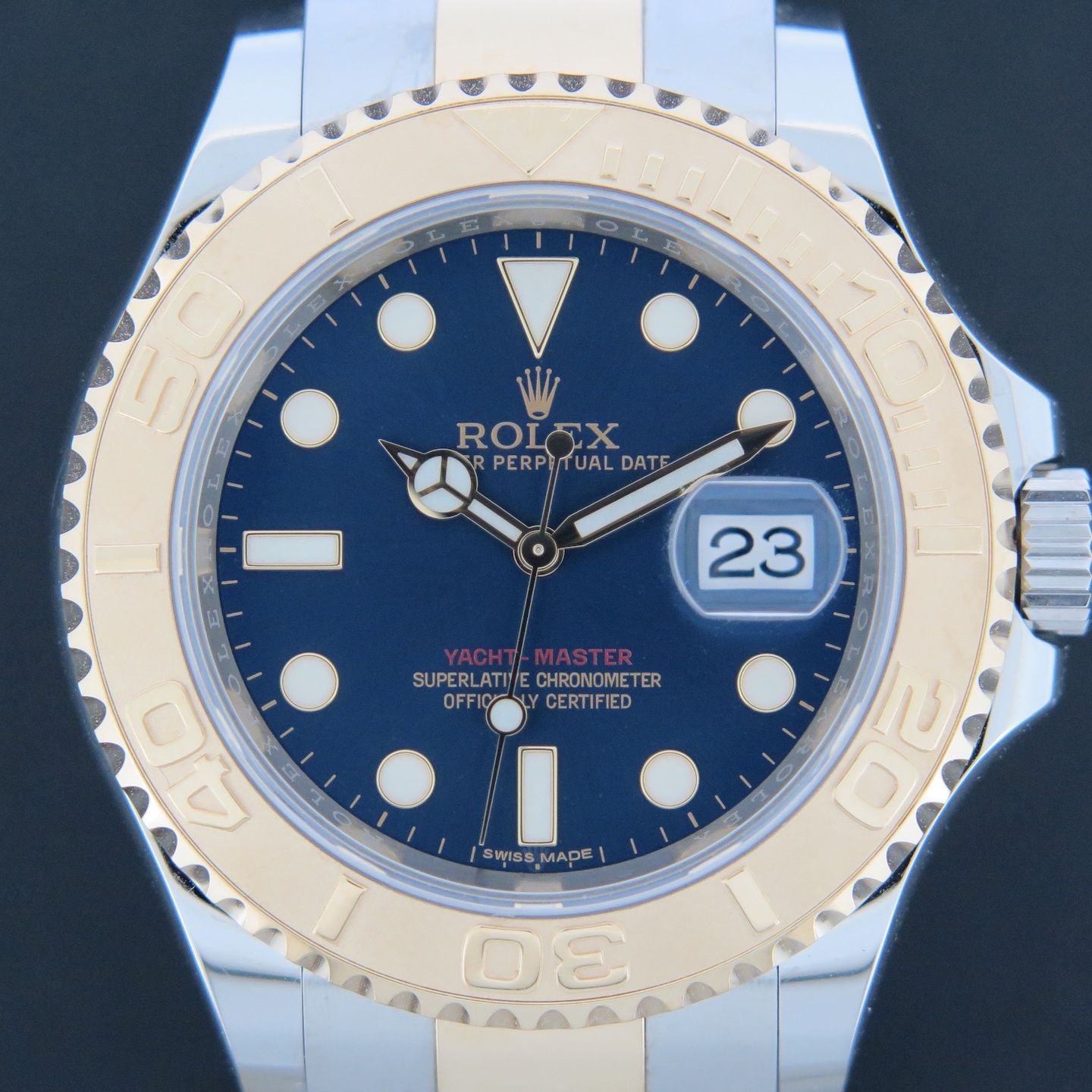 Rolex Yacht-Master 40 16623 (2015) - 40mm Goud/Staal (2/4)