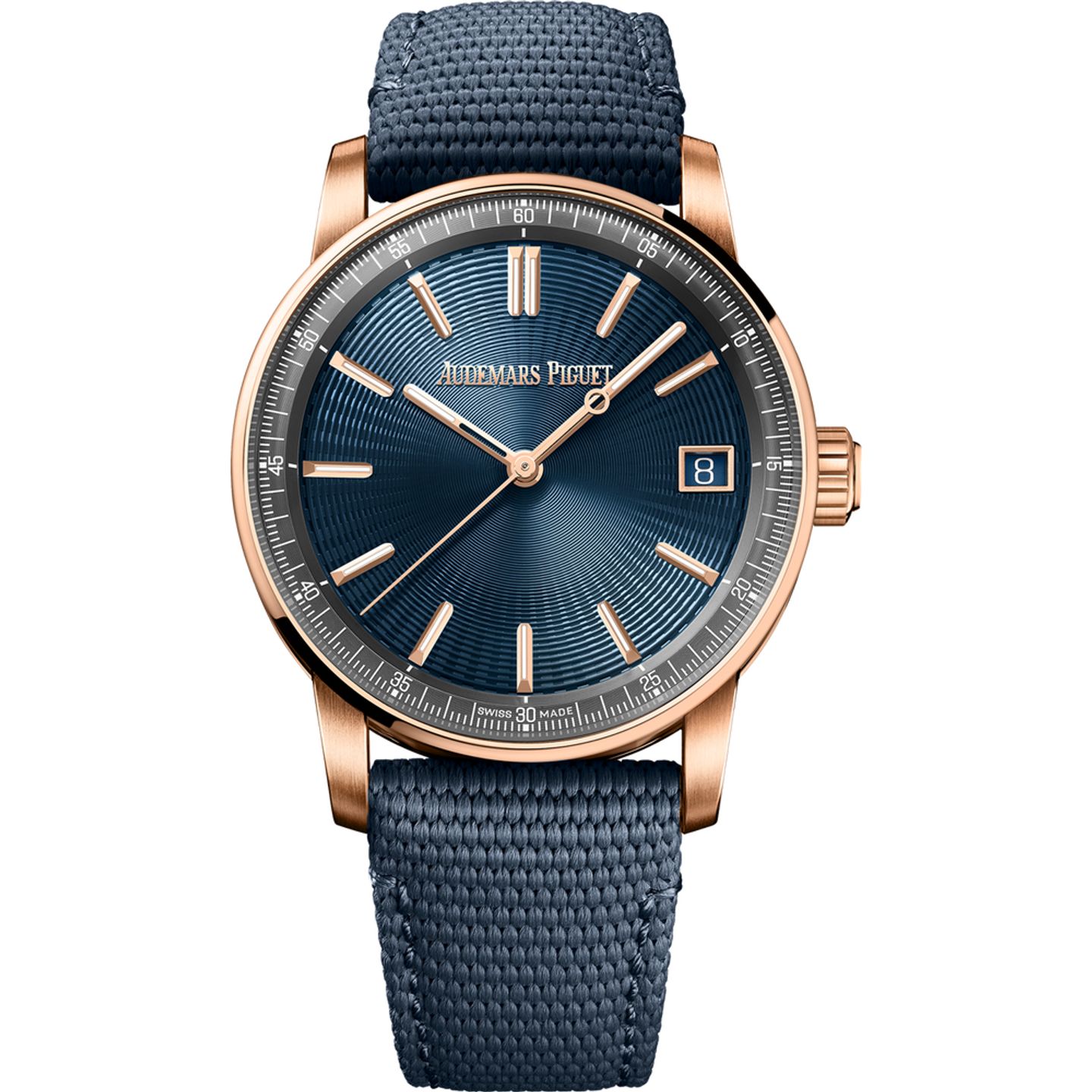 Audemars Piguet CODE 11.59 15210OR.OO.A348KB.01 (2025) - Blue dial 41 mm Rose Gold case (1/1)
