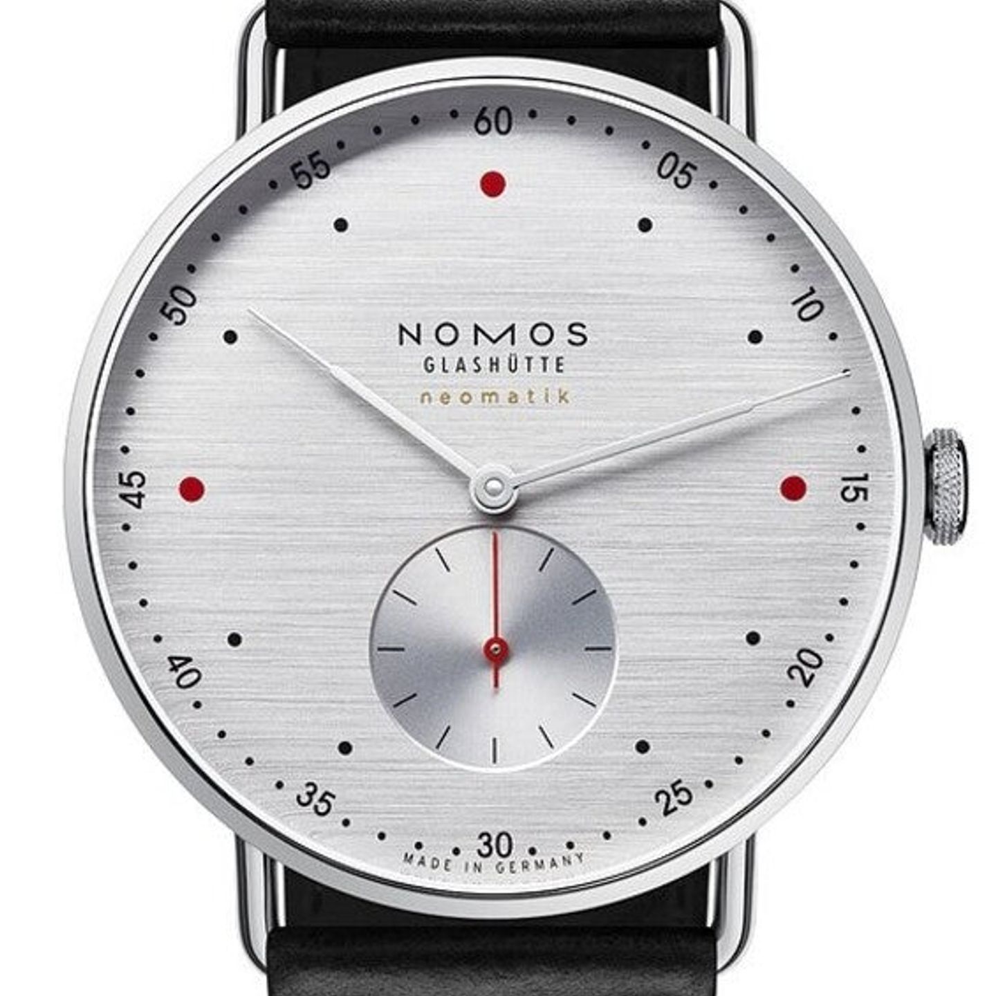 NOMOS Metro Neomatik 1114 (2025) - Silver dial 39 mm Steel case (1/1)
