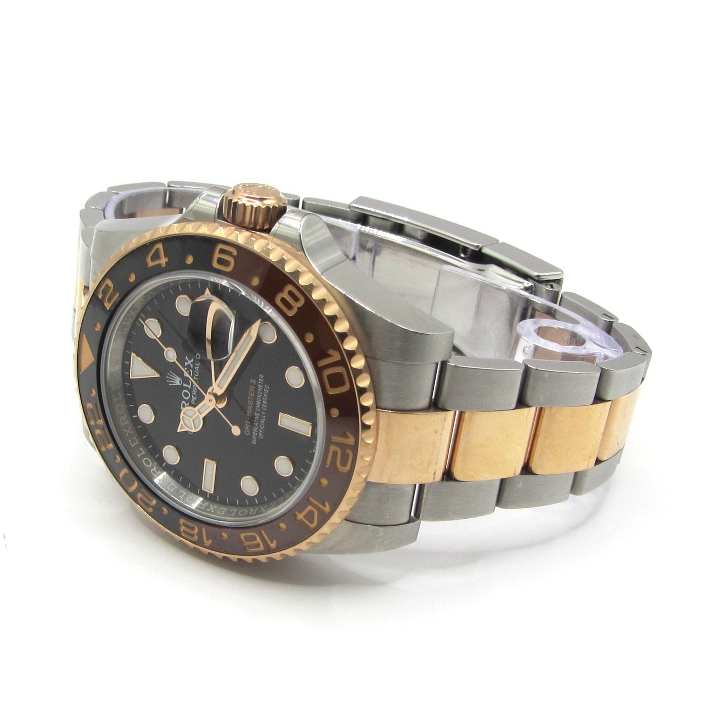 Rolex GMT-Master II 126711CHNR (Onbekend (willekeurig serienummer)) - Zwart wijzerplaat 40mm Goud/Staal (5/6)