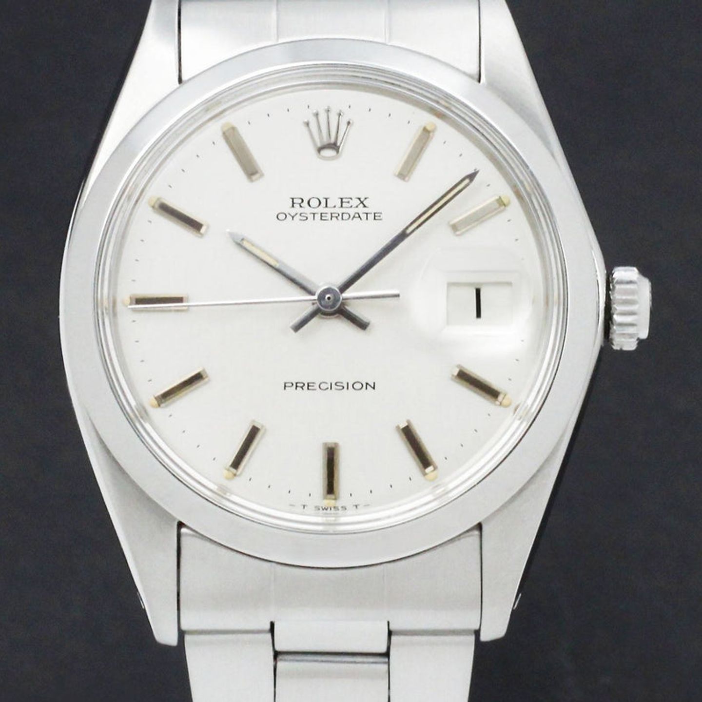 Rolex Oyster Precision 6694 (1969) - Silver dial 34 mm Steel case (1/7)