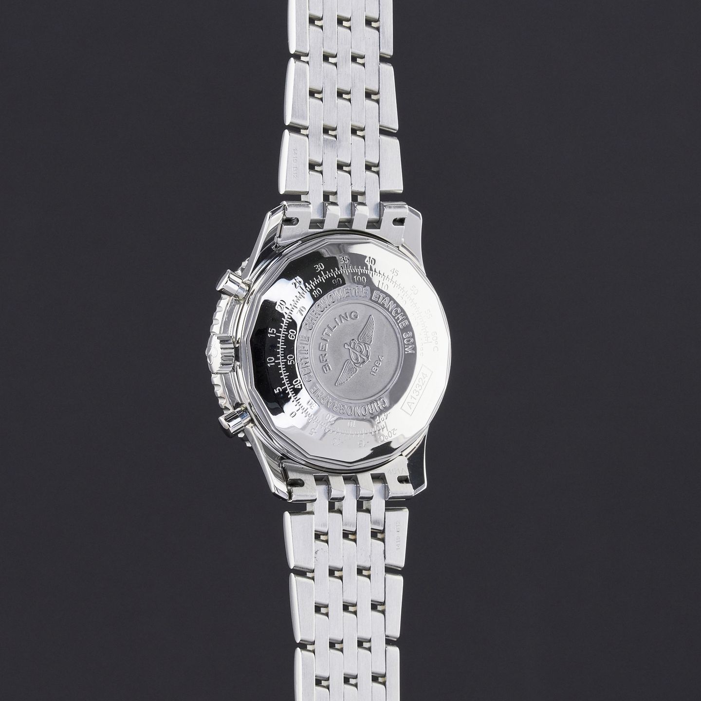 Breitling Navitimer A13324 (2020) - Black dial 41 mm Steel case (7/8)