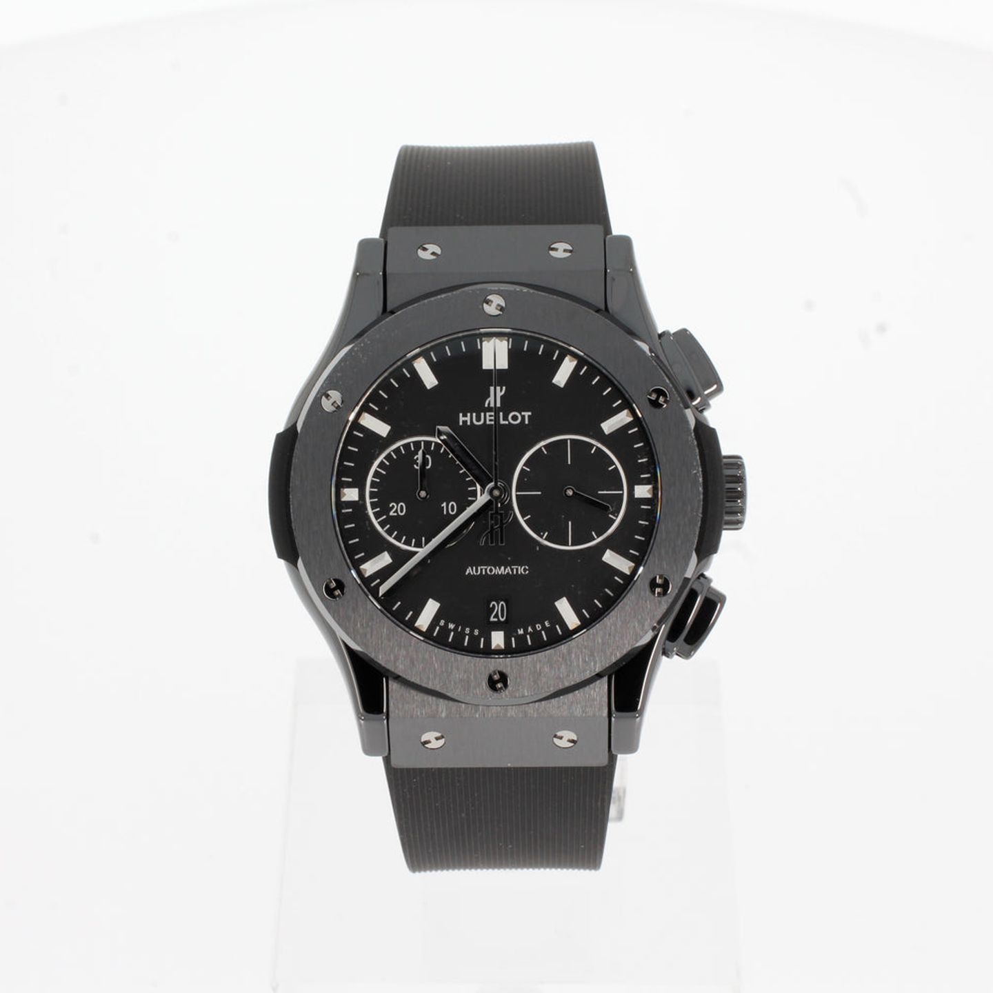 Hublot Classic Fusion Chronograph 541.CM.1171.RX (2024) - Zwart wijzerplaat 42mm Keramiek (1/4)