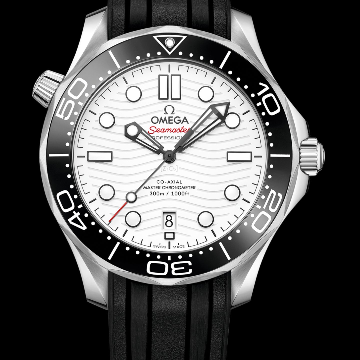 Omega Seamaster Diver 300 M 210.32.42.20.04.001 (2022) - Wit wijzerplaat 42mm Staal (1/2)
