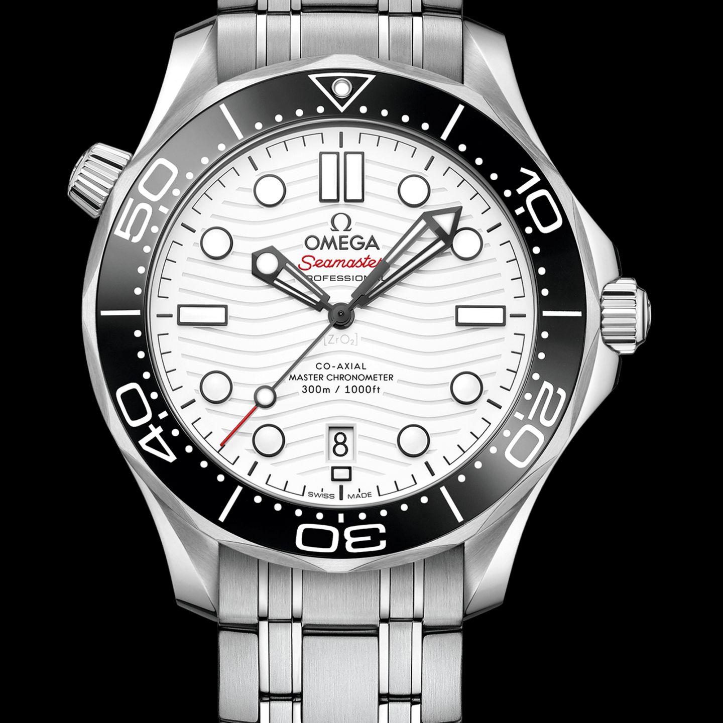 Omega Seamaster Diver 300 M 210.30.42.20.04.001 (2022) - Wit wijzerplaat 42mm Staal (1/2)