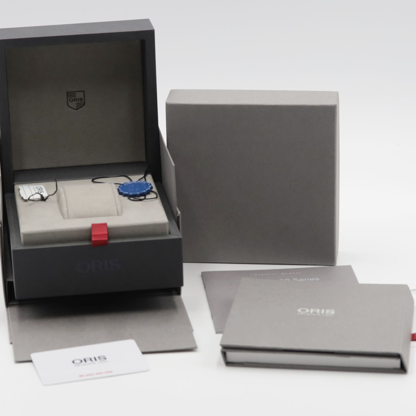 Oris Big Crown ProPilot 01 400 7778 7155-07 7 20 01TLC (Unknown (random serial)) - Blue dial 39 mm Titanium case (8/8)