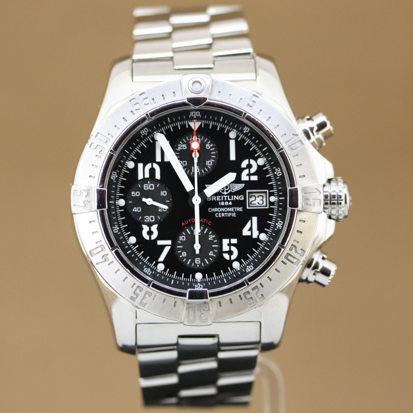 Breitling Avenger Skyland A13380 (2007) - 45 mm Steel case (1/8)