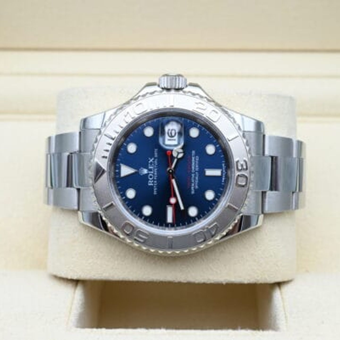 Rolex Yacht-Master 40 116622 (2016) - Blauw wijzerplaat 40mm Staal (15/21)