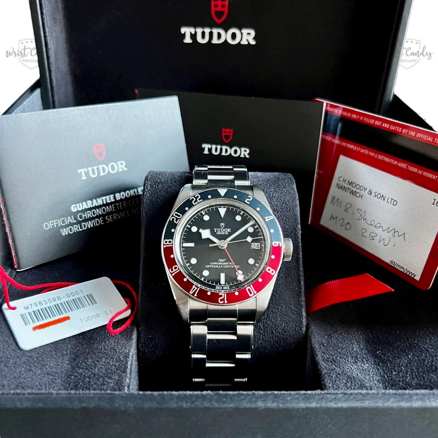 Tudor Black Bay GMT 79830RB (2020) - Zwart wijzerplaat 41mm Staal (8/8)