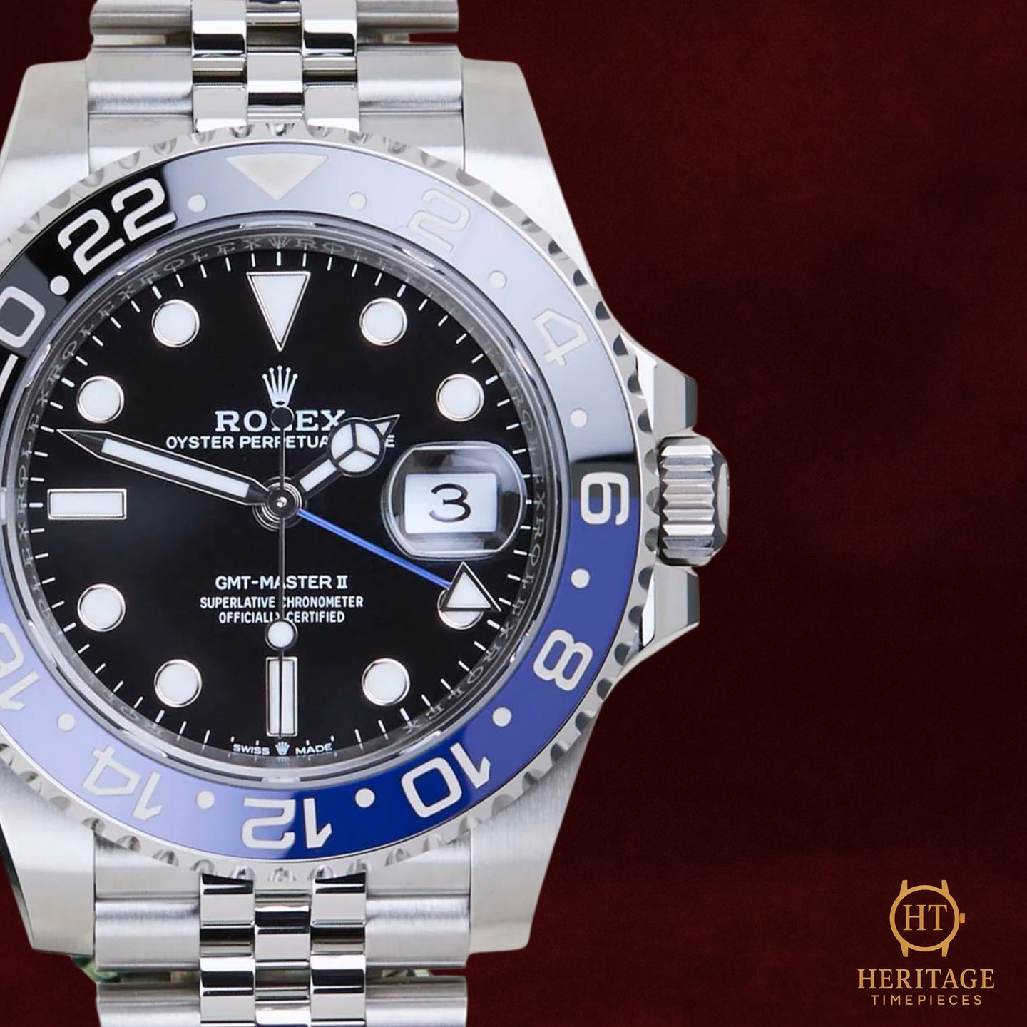 Rolex GMT-Master II 126710BLNR (2026) - Zwart wijzerplaat 40mm Staal (4/8)