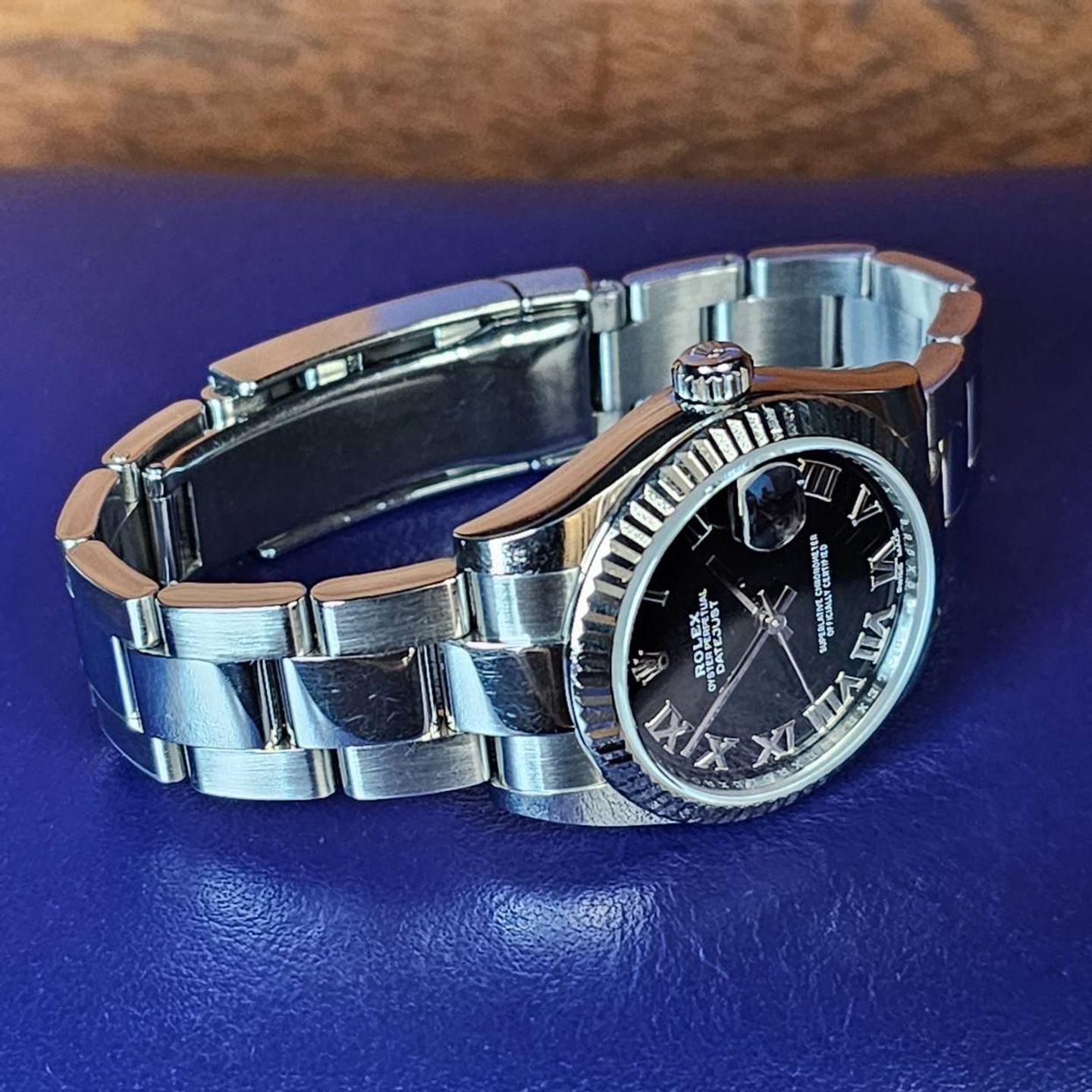 Rolex Datejust 31 178274 (2019) - Black dial 31 mm Steel case (5/5)
