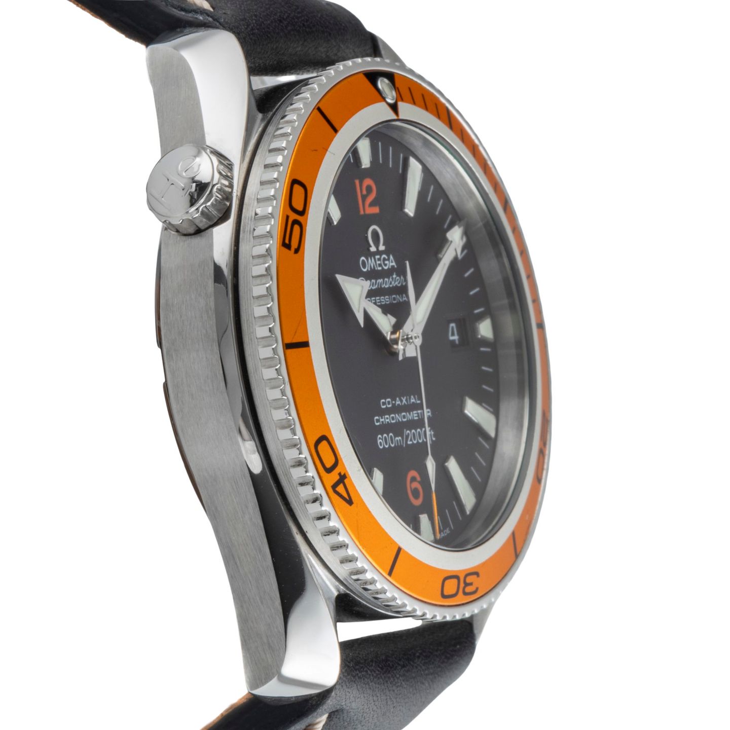 Omega Seamaster Planet Ocean 2908.50.00 (2007) - Black dial 46 mm Steel case (7/8)