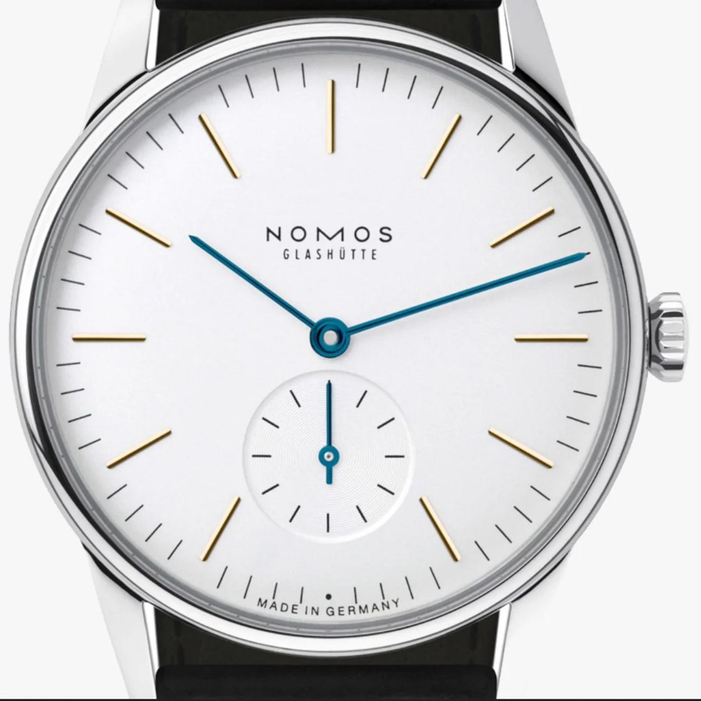 NOMOS Orion 301 (2024) - White dial 35 mm Steel case (1/2)