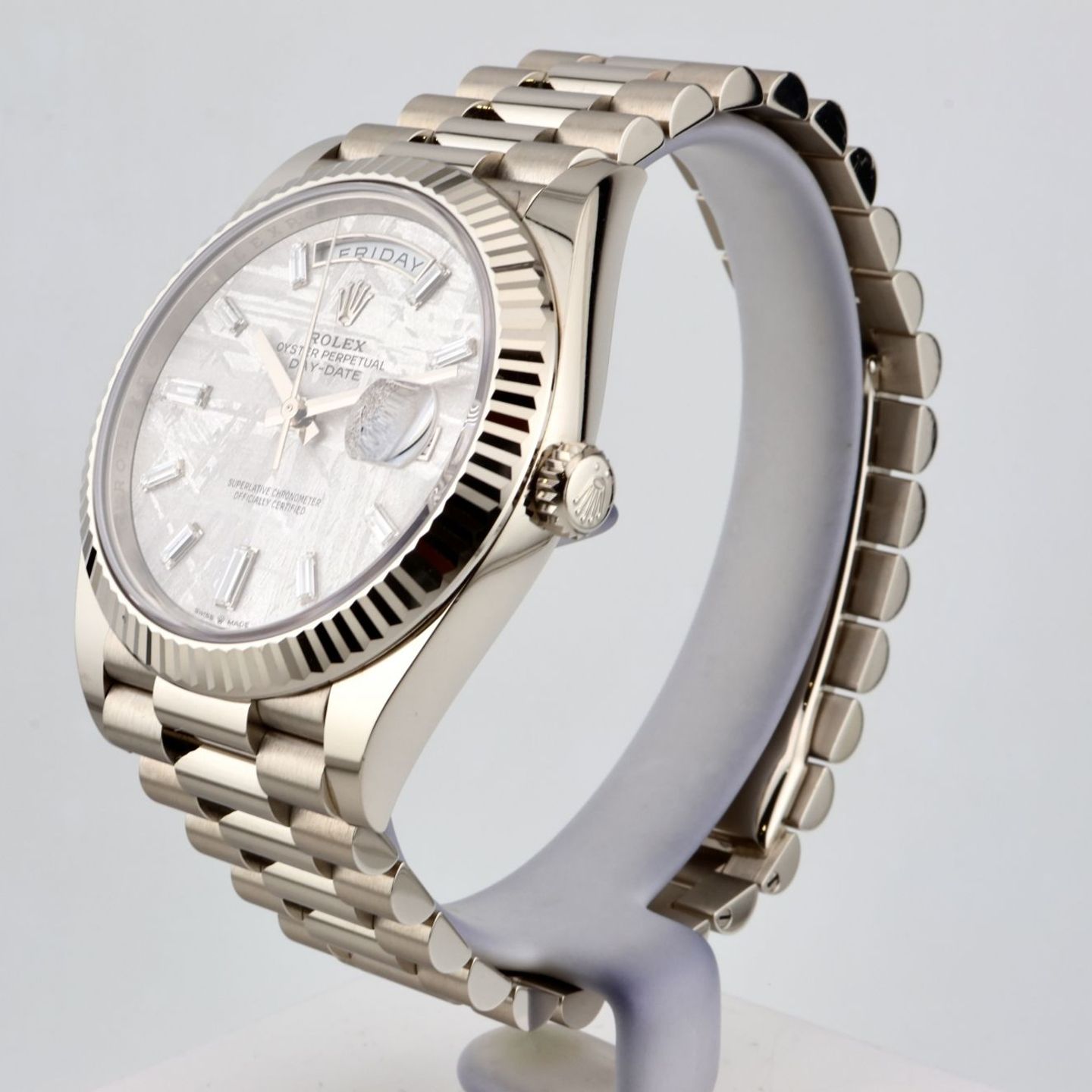 Rolex Day-Date 40 228239 (2021) - 40mm Witgoud (6/18)