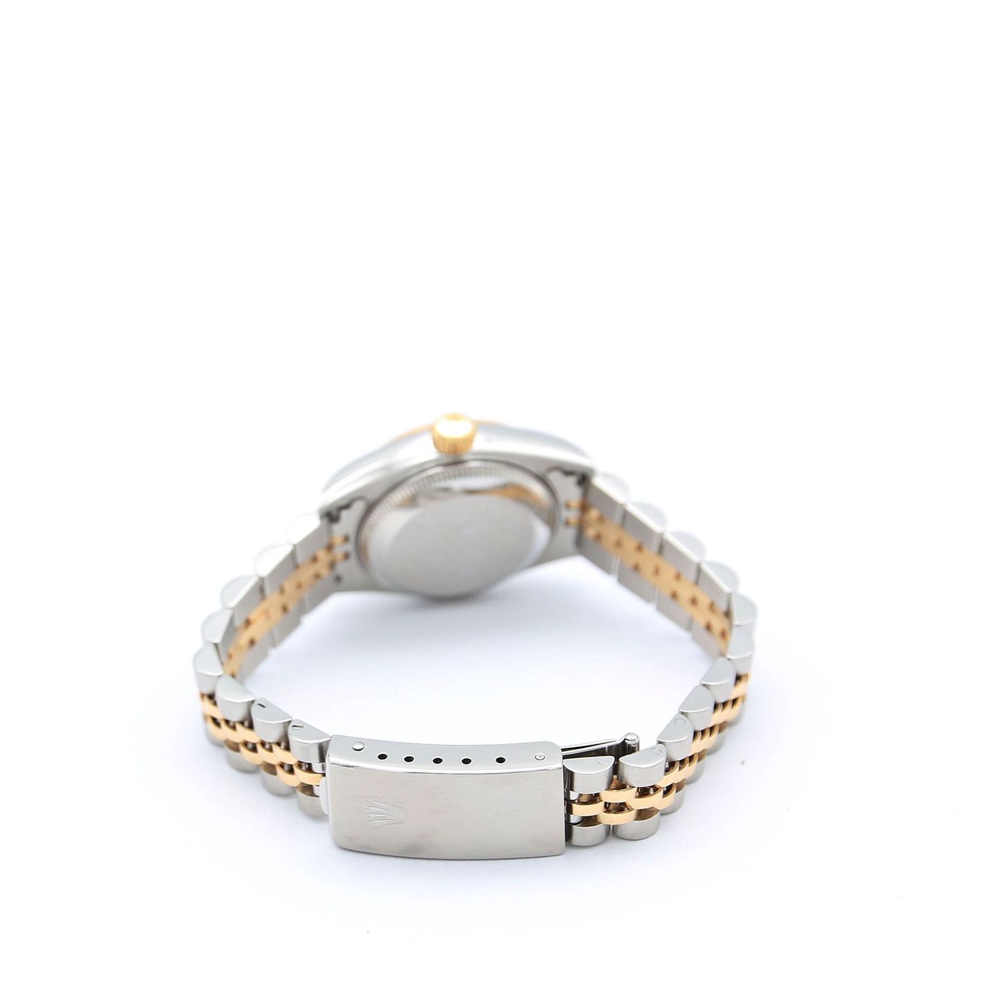 Rolex Lady-Datejust 69173 (Unknown (random serial)) - Champagne dial 26 mm Gold/Steel case (8/8)