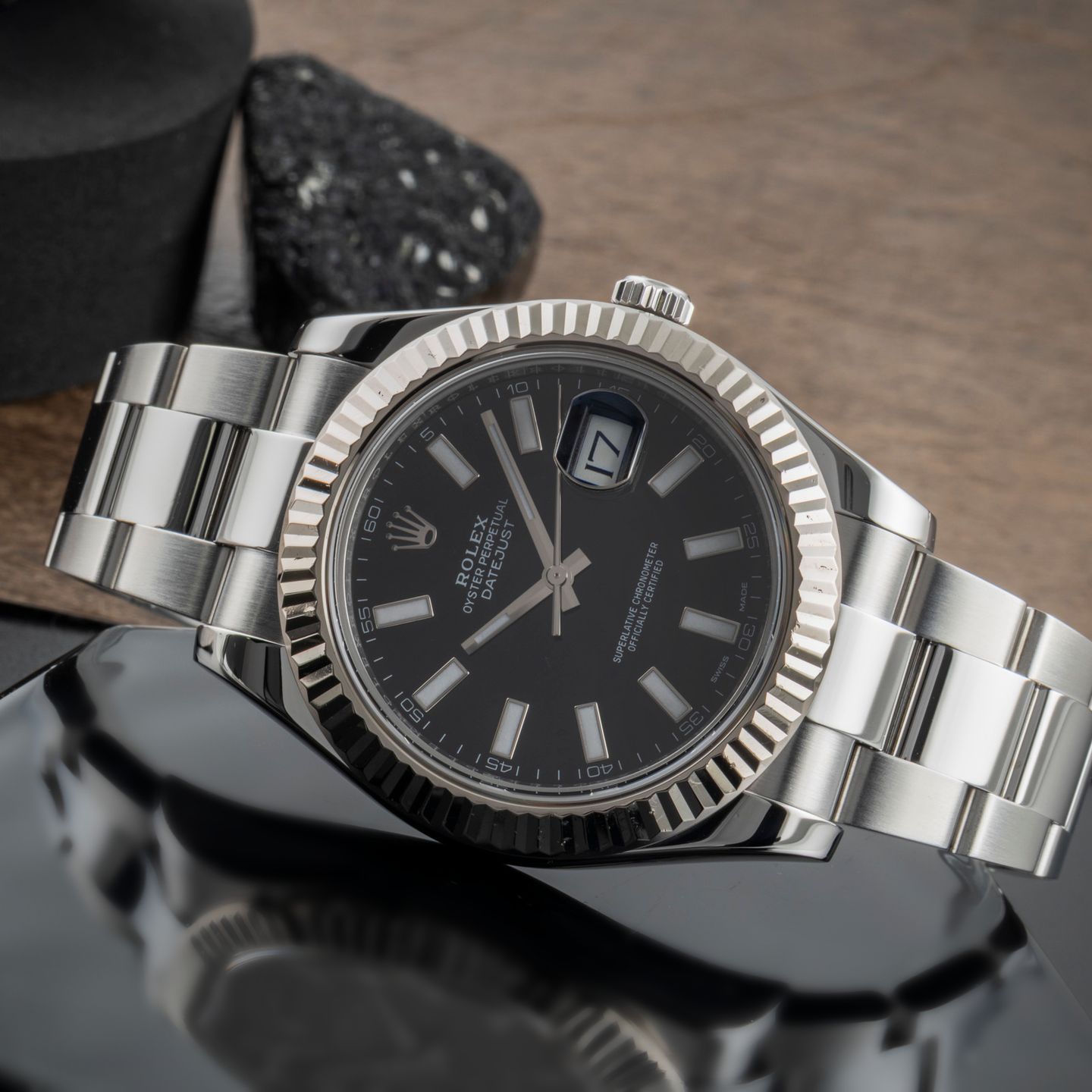 Rolex Datejust II 116334 (Unknown (random serial)) - 41 mm Steel case (2/8)