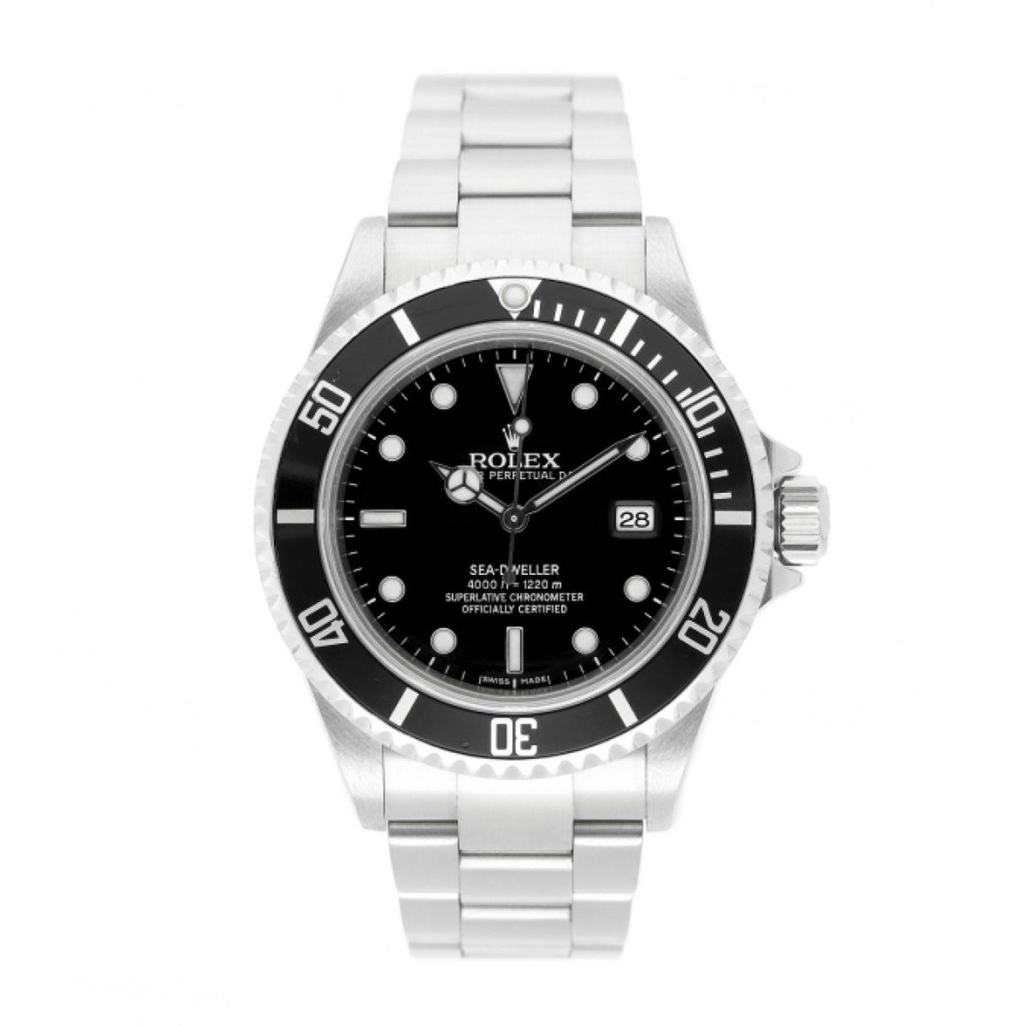 Rolex Sea-Dweller 16600T (2007) - Black dial 40 mm Steel case (1/5)
