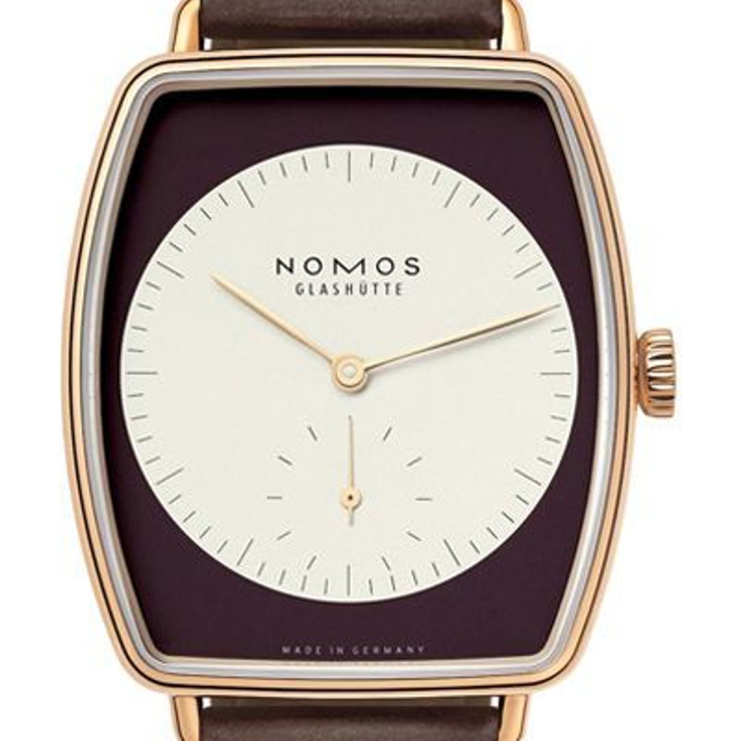 NOMOS Lux 942 (2024) - Purple dial 36 mm Rose Gold case (1/2)