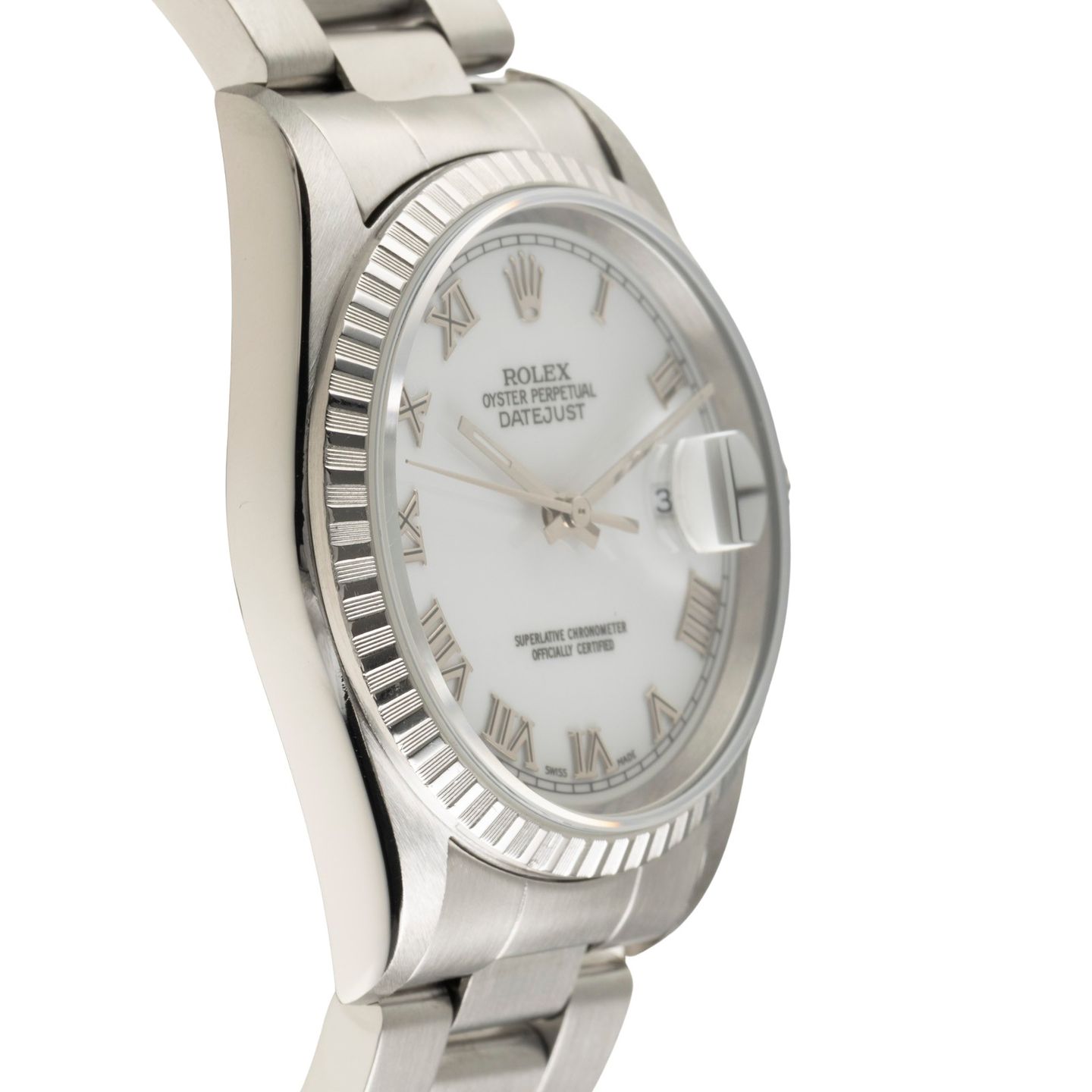Rolex Datejust 36 16220 (Unknown (random serial)) - 36 mm Steel case (7/8)
