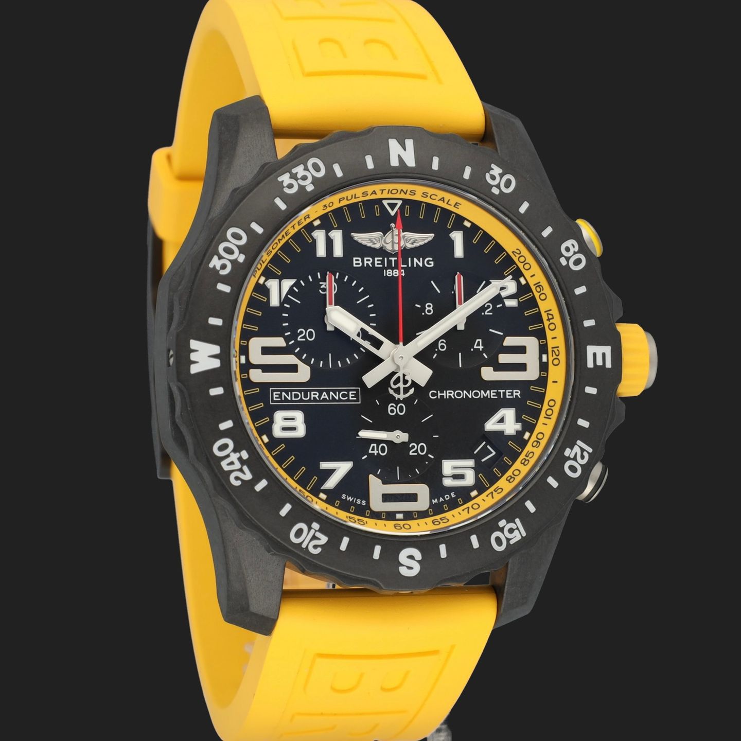 Breitling Endurance Pro X82310A41B1S1 (2024) - Black dial 44 mm Plastic case (4/8)