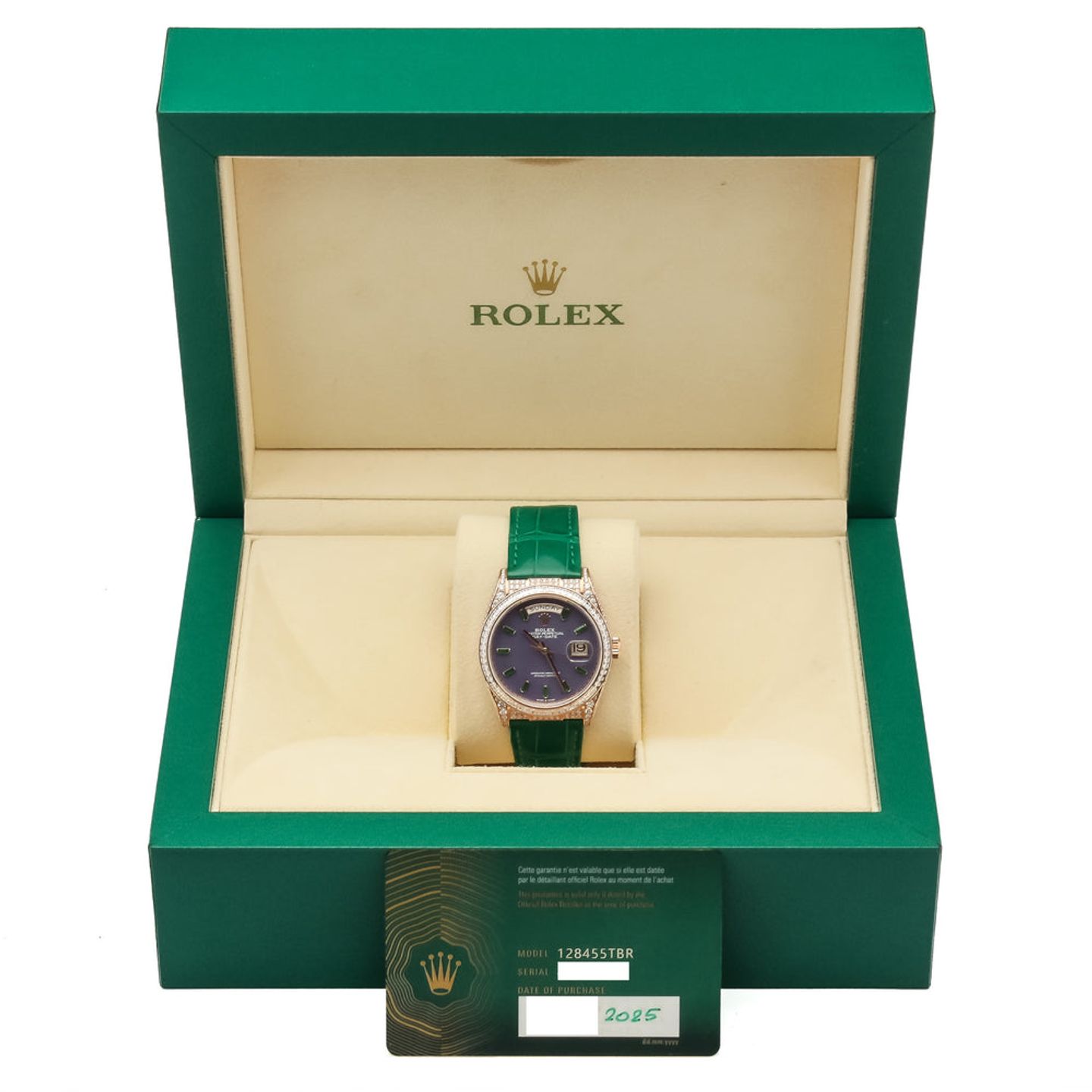 Rolex Day-Date 36 128455TBR - (12/12)