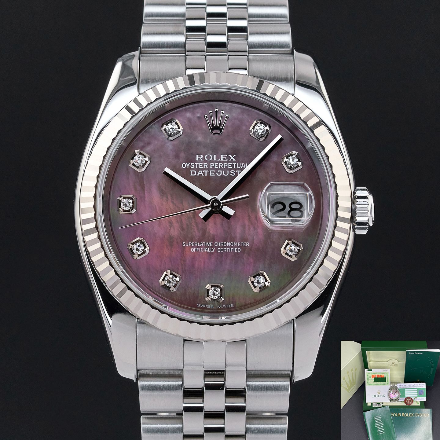 Rolex Datejust 36 116234 (2006) - 36 mm Steel case (1/8)