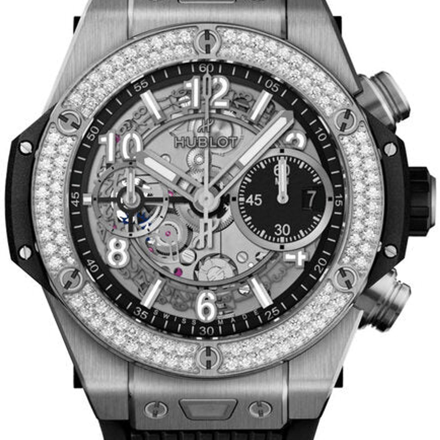 Hublot Big Bang Unico 441.NX.1171.RX.1104 (2025) - Transparent dial 42 mm Titanium case (1/1)