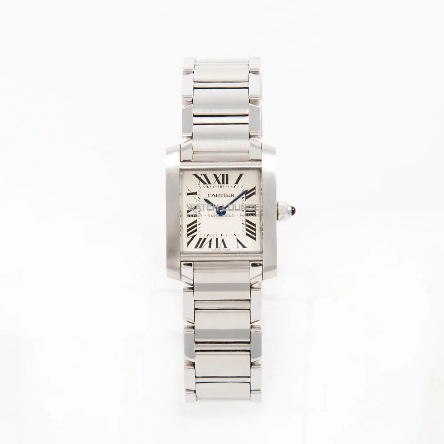 Cartier Tank Française SM W51008Q3 (2021) - 20 mm Steel case (3/8)