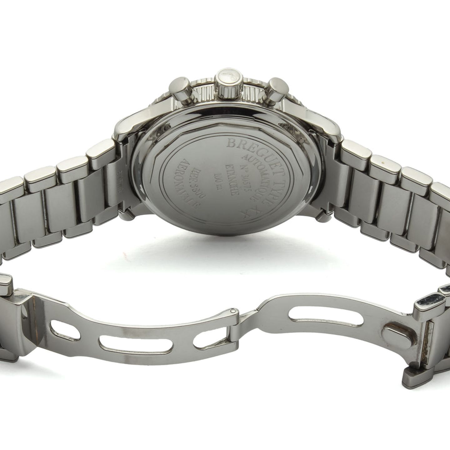 Breguet Type XX - XXI - XXII 3800 (1997) - Zwart wijzerplaat 39mm Staal (14/18)