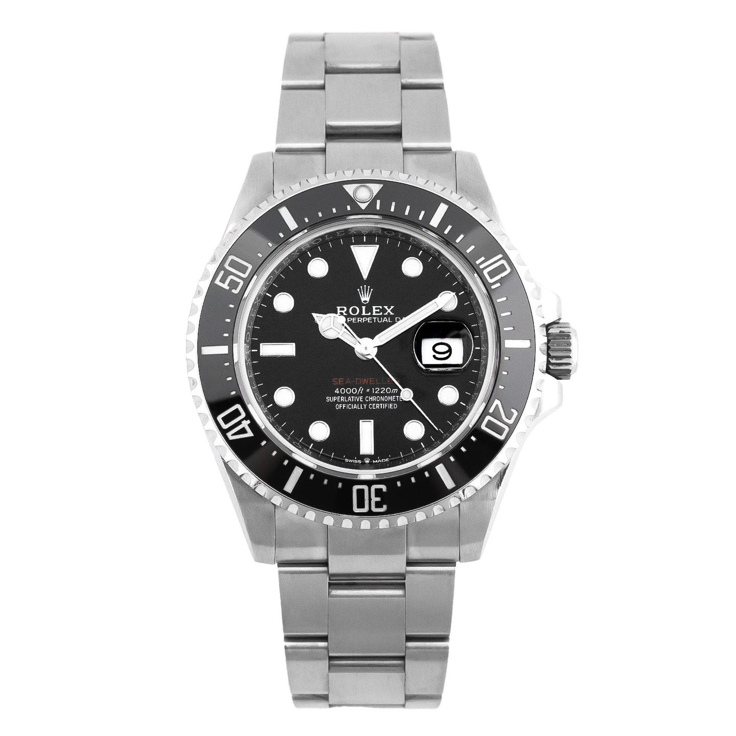 Rolex Sea-Dweller 126600 (Unknown (random serial)) - Black dial 43 mm Steel case (1/5)