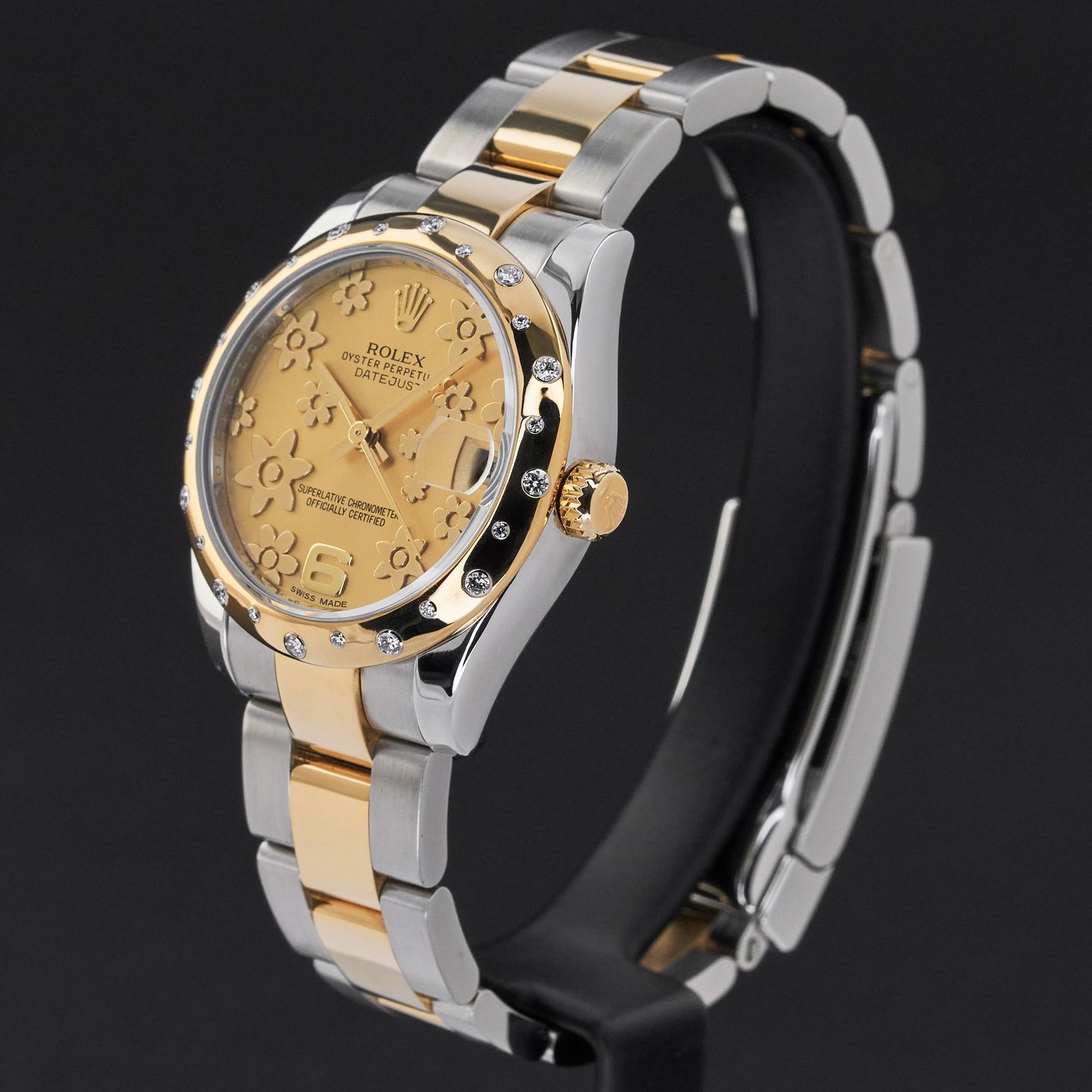 Rolex Datejust 31 178343 (2010) - Champagne wijzerplaat 31mm Goud/Staal (4/8)