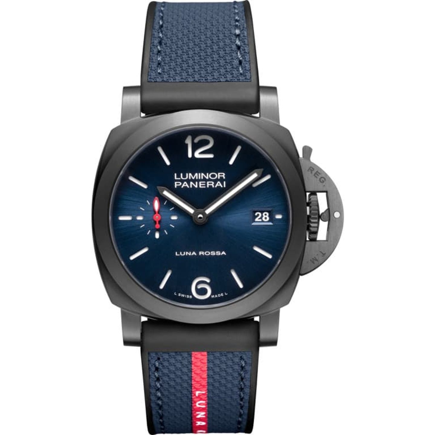 Panerai Luminor Marina Automatic PAM01408 (2024) - Blauw wijzerplaat Onbekend Staal (1/1)