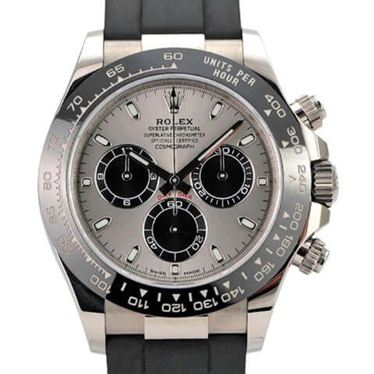 Rolex Daytona 116519LN (2022) - Silver dial 40 mm White Gold case (1/8)