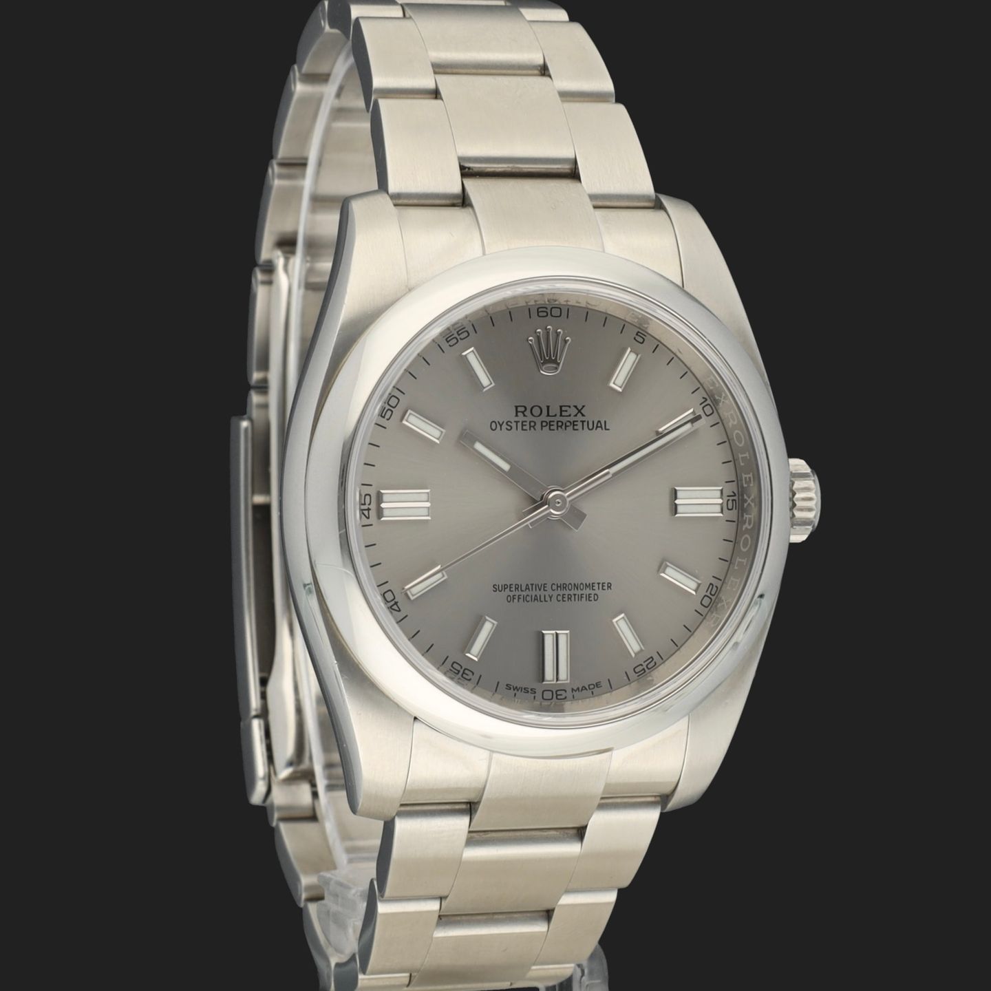 Rolex Oyster Perpetual 36 116000 (2017) - Zilver wijzerplaat 36mm Staal (4/8)